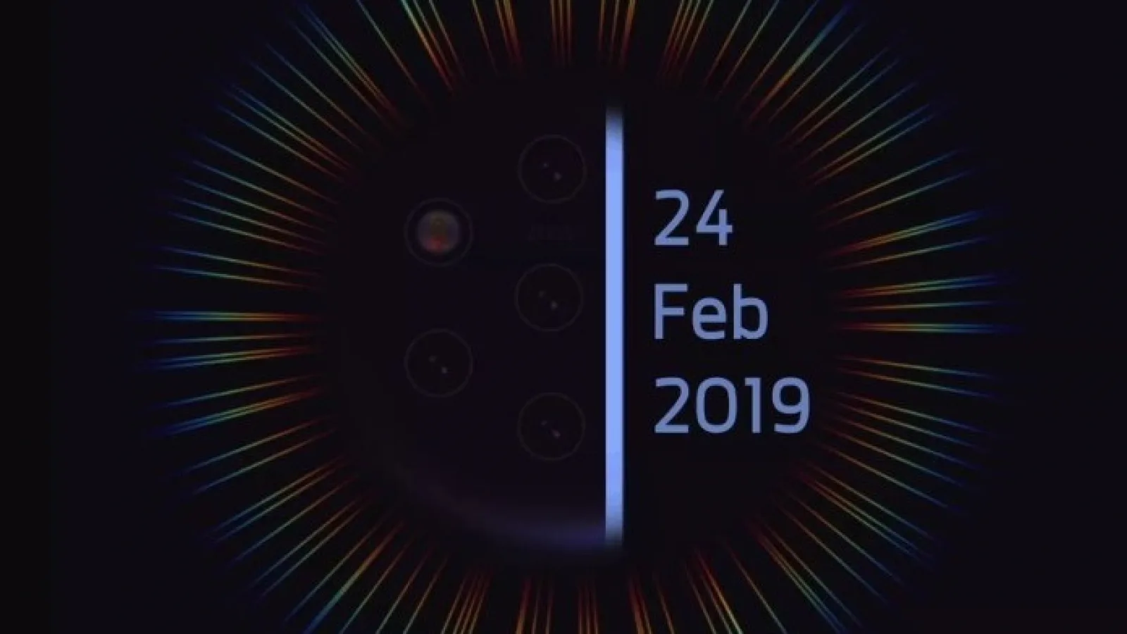 Nokia 9 Pureview confirmat pentru lansare la MWC 2019, pe 24 februarie; Avem un teaser oficial cu cele 5 camere spate