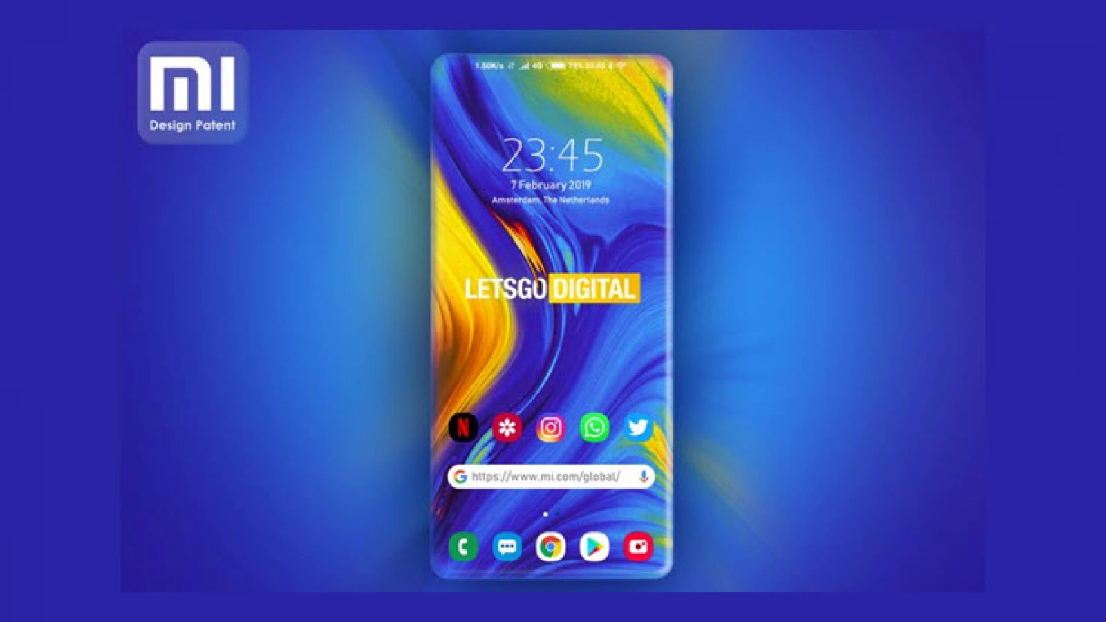 Xiaomi brevetează design-ul lui Mi Mix 4; Vine cu ecran edge-to-edge complet și fără butoane fizice