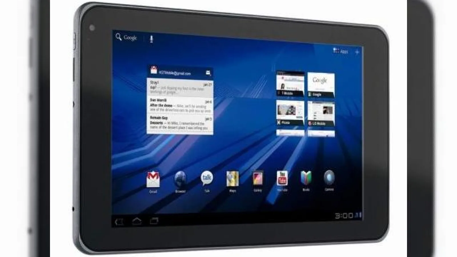 LG G-Slate, prima tabletă cu display și cameră 3D, confirmată oficial; acum și cu specificații