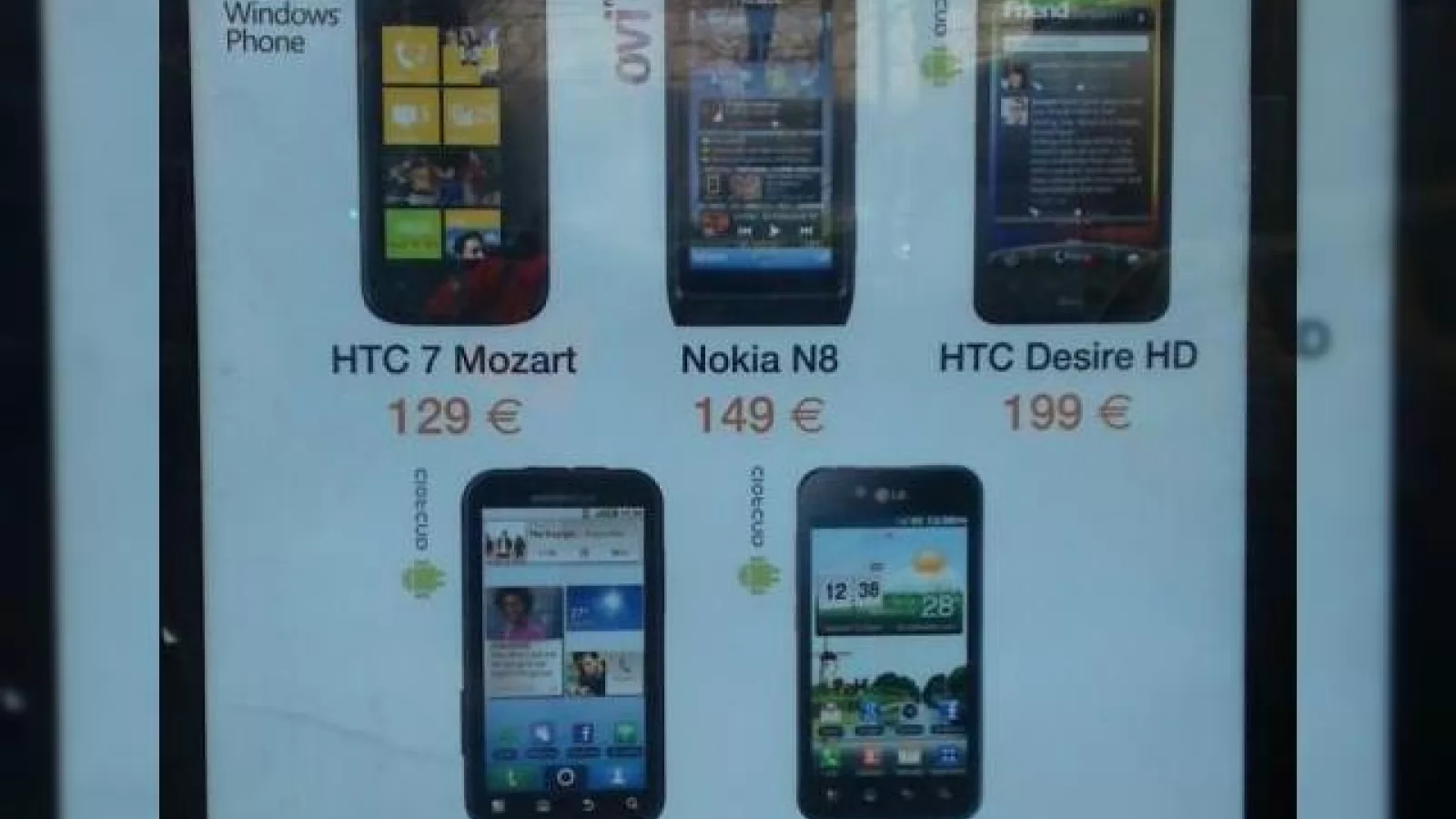 Primavară timpurie de la Orange, cu Motorola Defy și LG Optimus Black