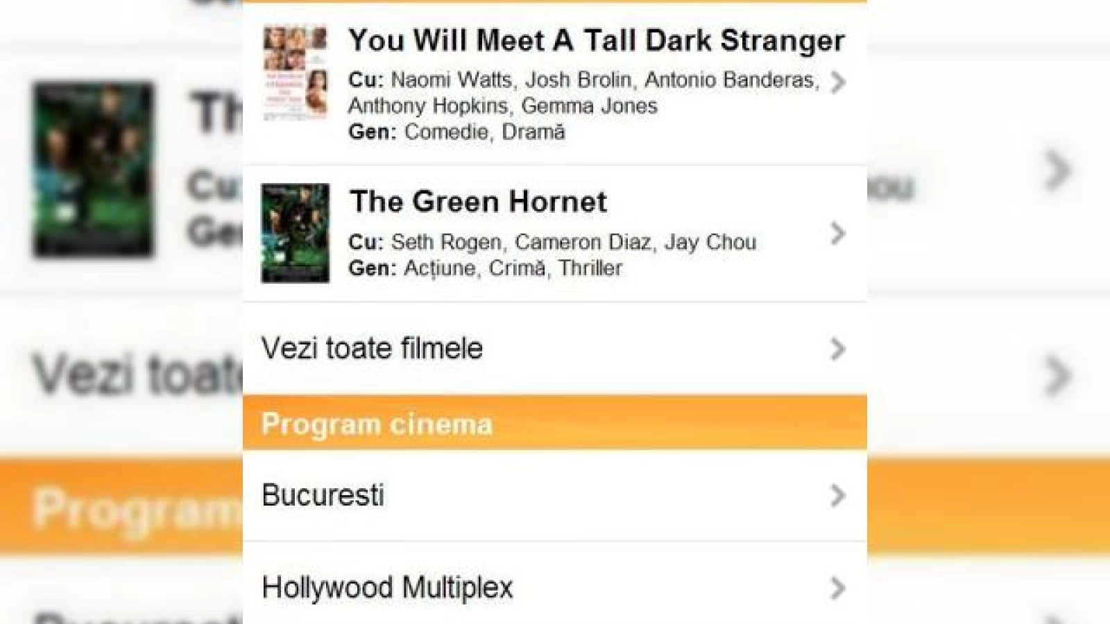 Cinemagia pentru Android, o aplicație ideală pentru cinefili