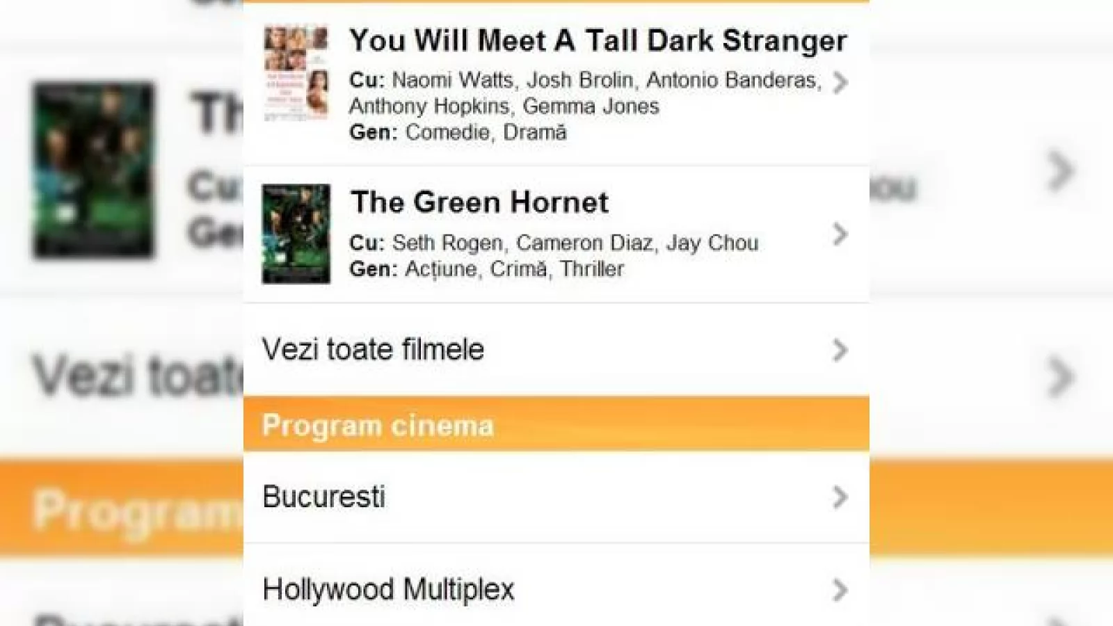 Cinemagia pentru Android, o aplicație ideală pentru cinefili