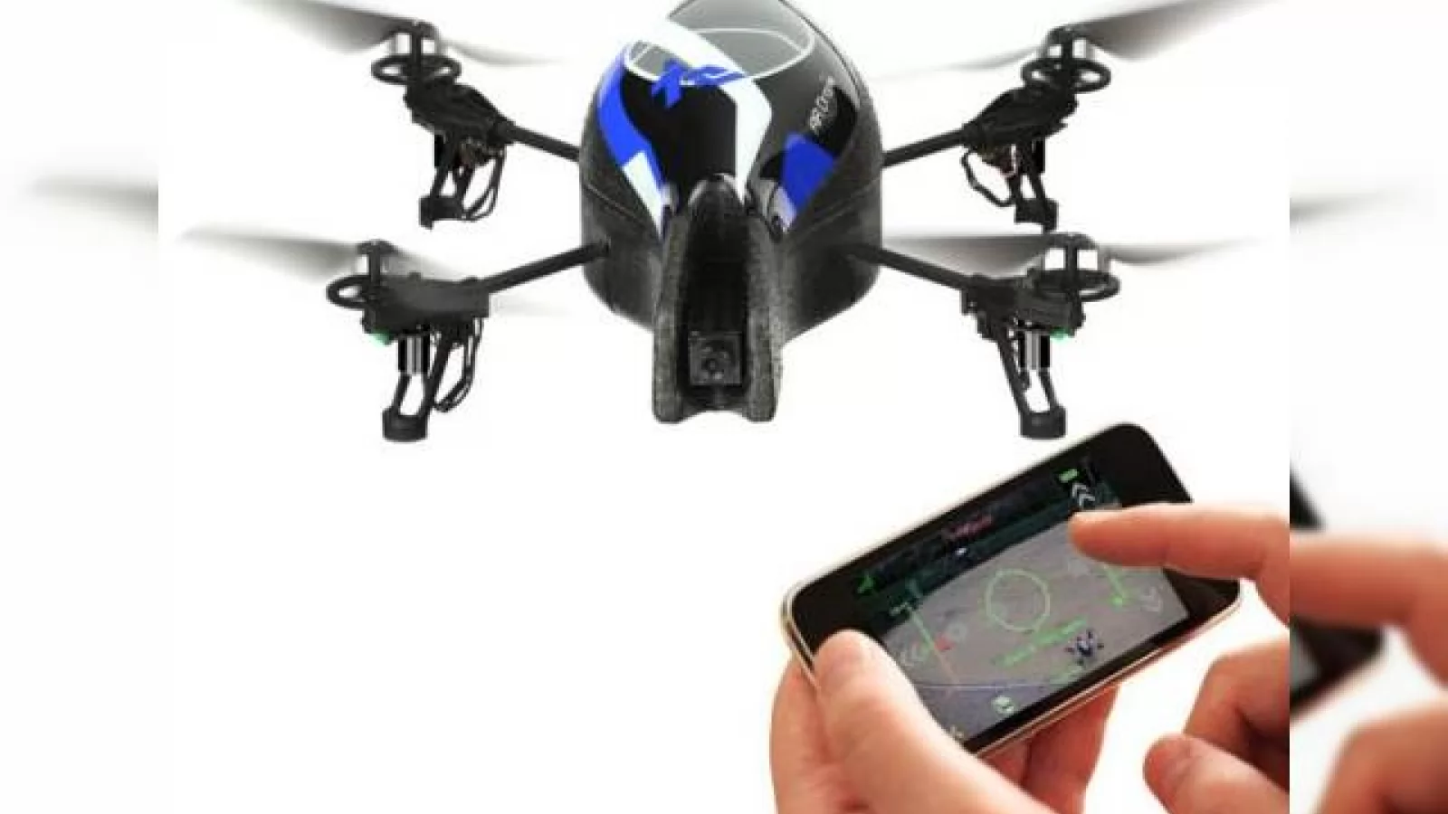Pilotează un mini elicopter Parrot AR Drone de pe iPhone, iPod Touch sau iPad