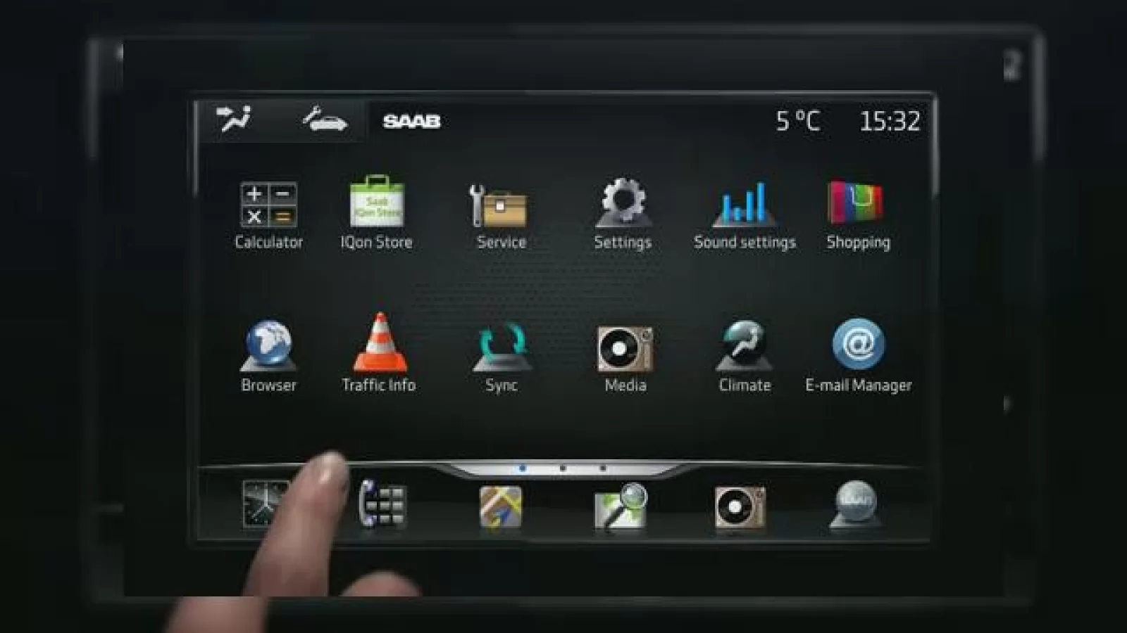Android acum și pe automobile, cu ajutorul interfaței dezvoltate de Saab (Video)