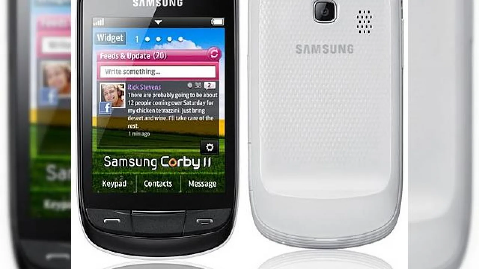 Samsung Corby II anunțat oficial