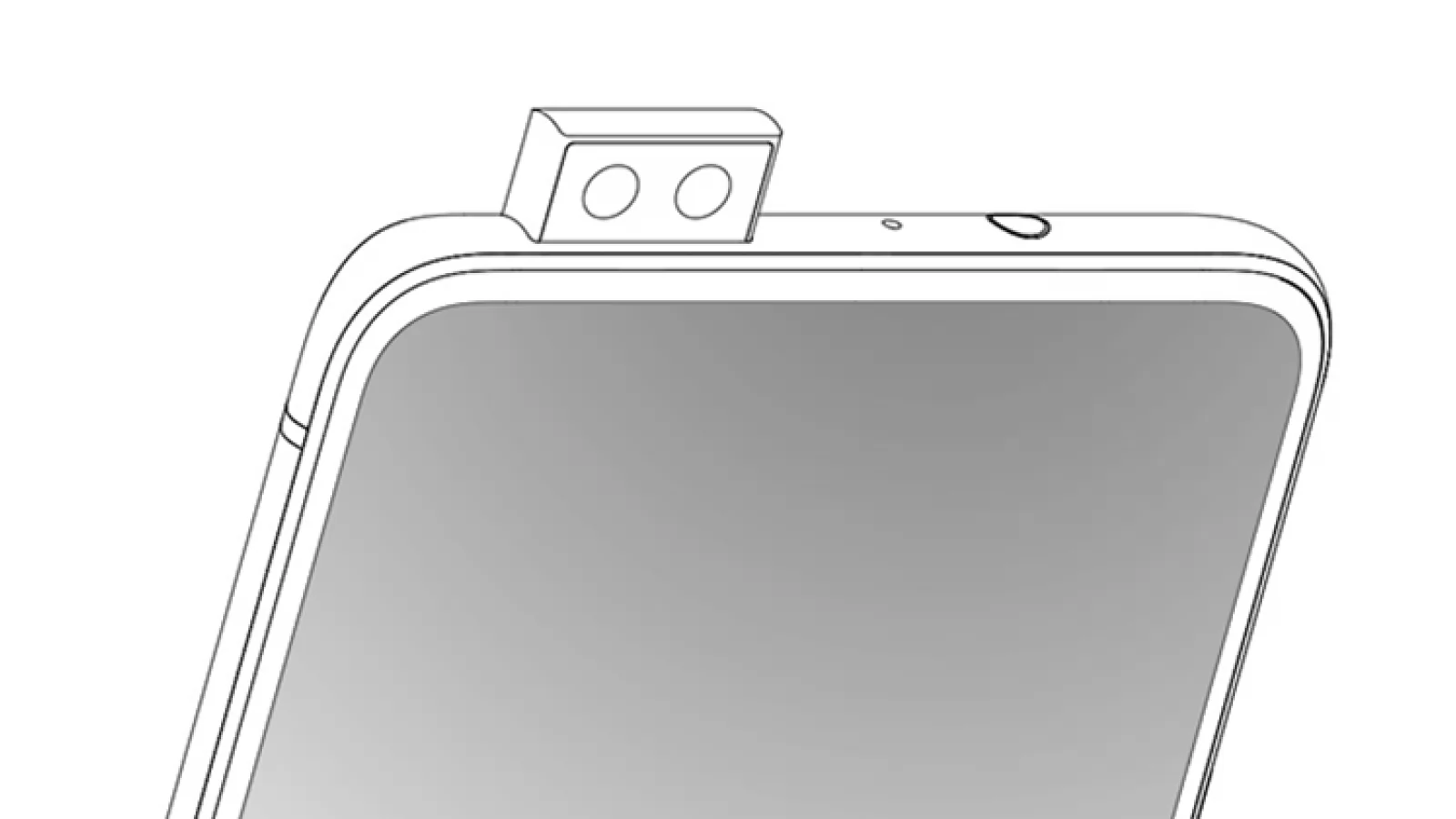 Vivo lucrează la un smartphone cu mecanism periscop de cameră selfie duală; Vedem brevete asociate design-ului