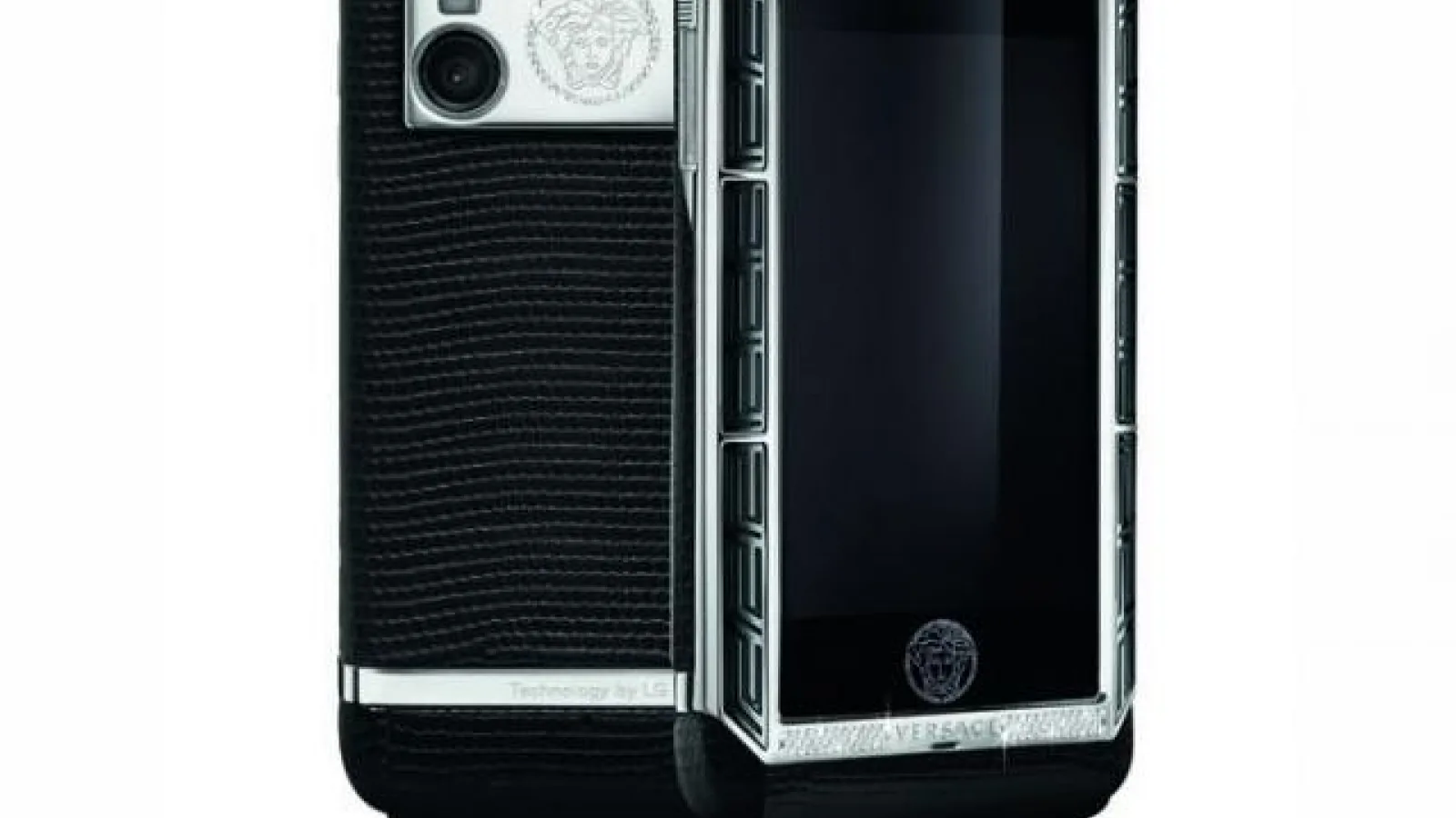 Noul telefon Versace, Împodobit cu diamante, piele de crocodil, material ceramic