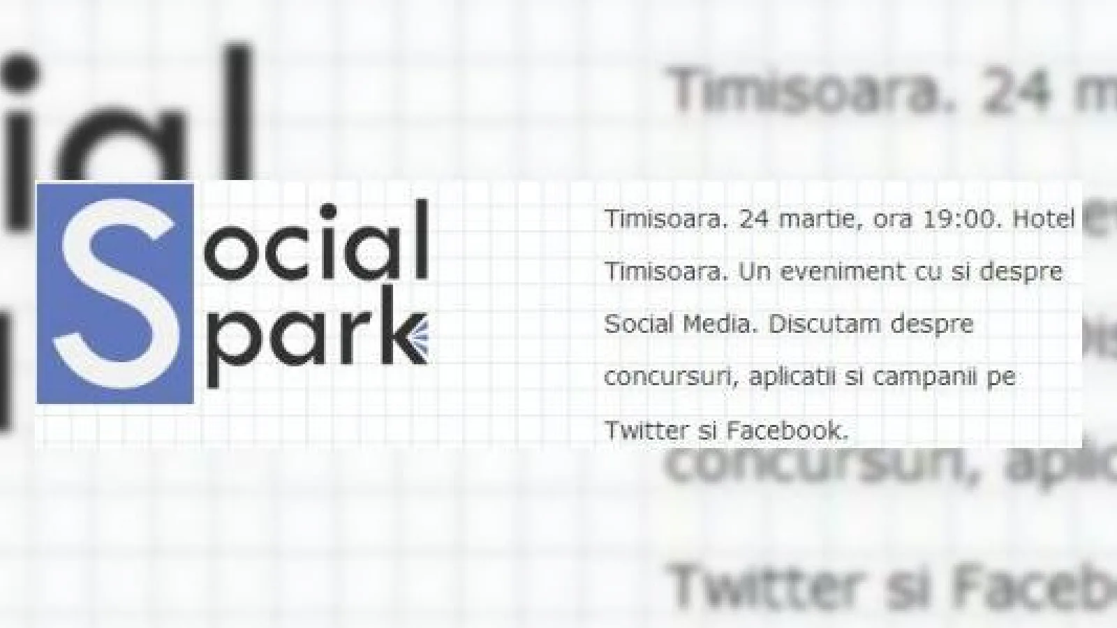 Social Spark, evenimentul social media al primăverii; detaliem importanța rețelelor sociale În business!