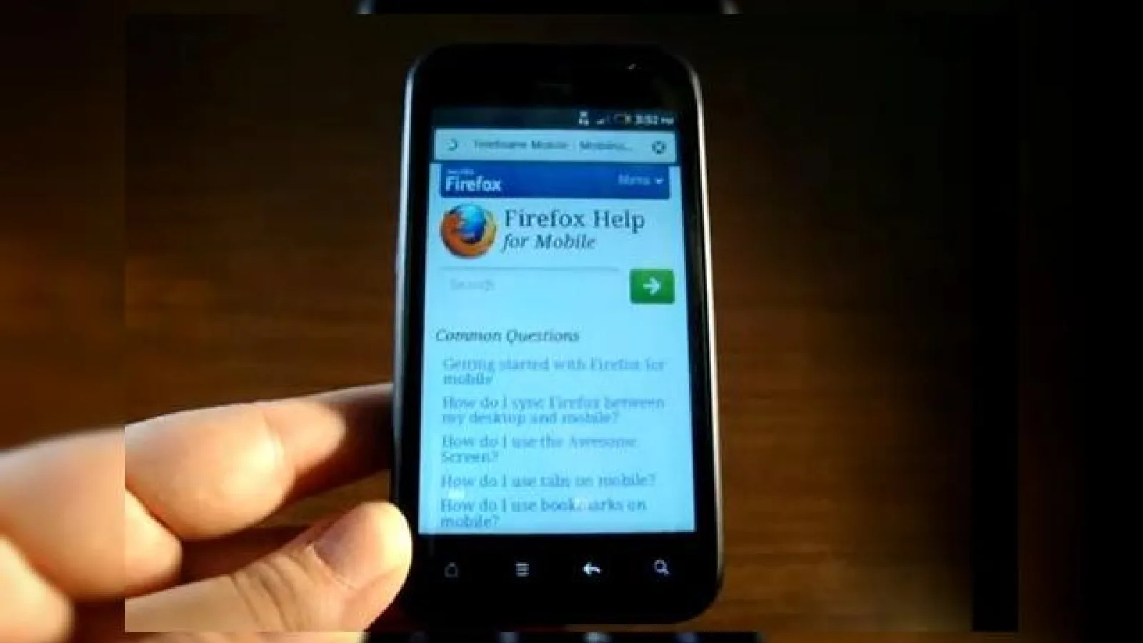 Firefox 4 Android pe HTC Incredible S - Review mobilissimo.ro (Video)