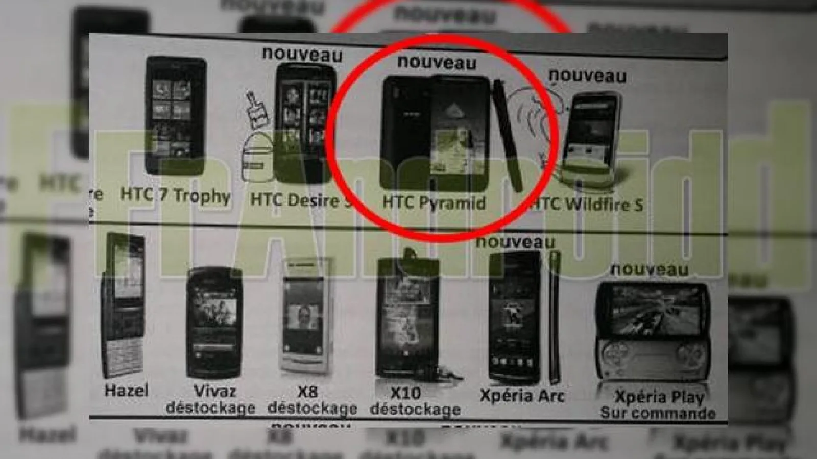 HTC Pyramid sosește În Europa În mai? Iată misteriosul super-smartphone!