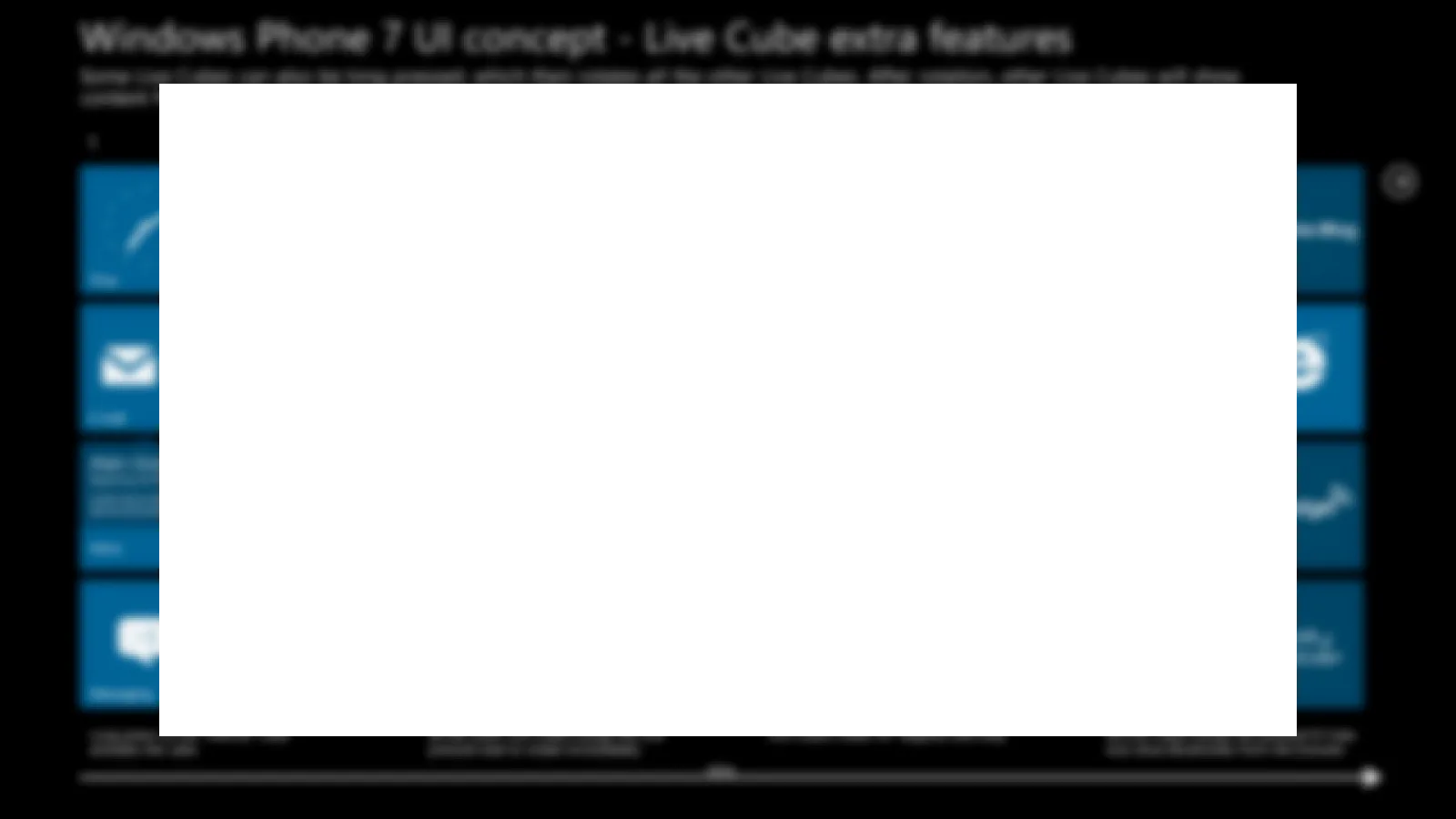 Varianta Nokia de interfață Windows Phone 7 aduce efecte 3D, cel puțin În varianta concept (Video)