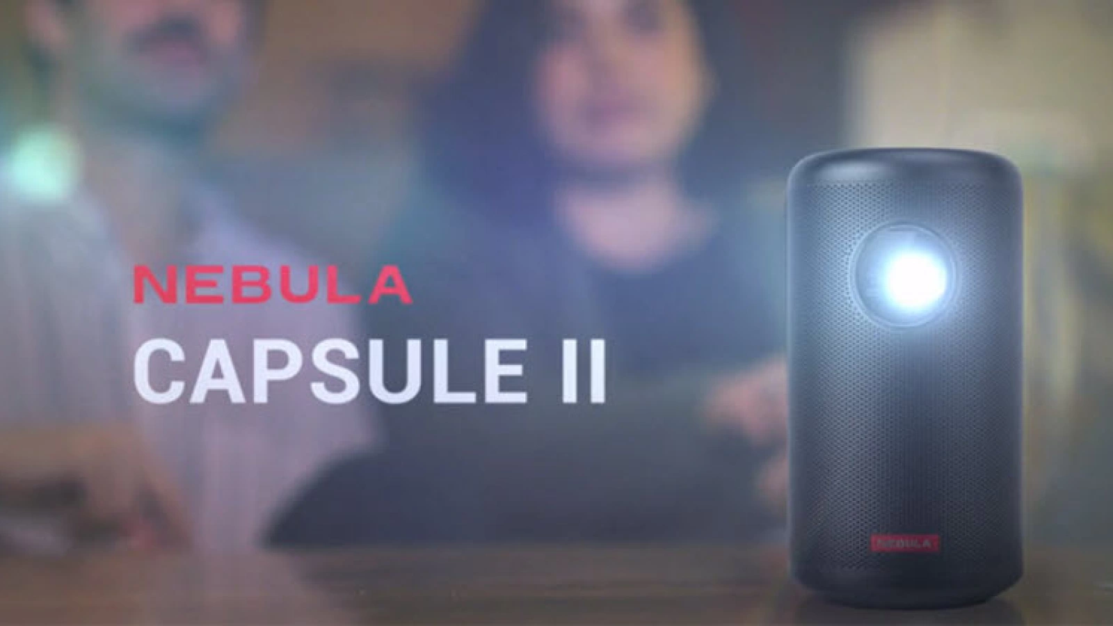 Ofertă bună la Anker Nebula Capsule II: proiector HD cu Android TV, subwoofer, corp cât o doză de Cola