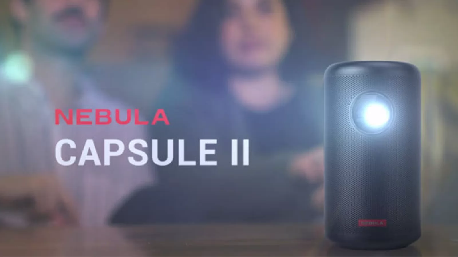 Ofertă bună la Anker Nebula Capsule II: proiector HD cu Android TV, subwoofer, corp cât o doză de Cola
