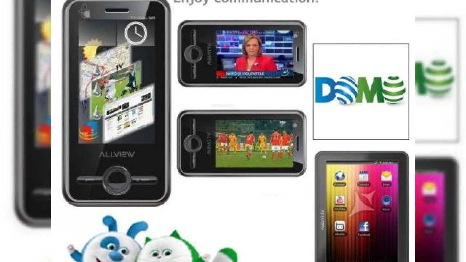 Produse Allview În magazinele DOMO și un serviciu Pushmail pe măsură