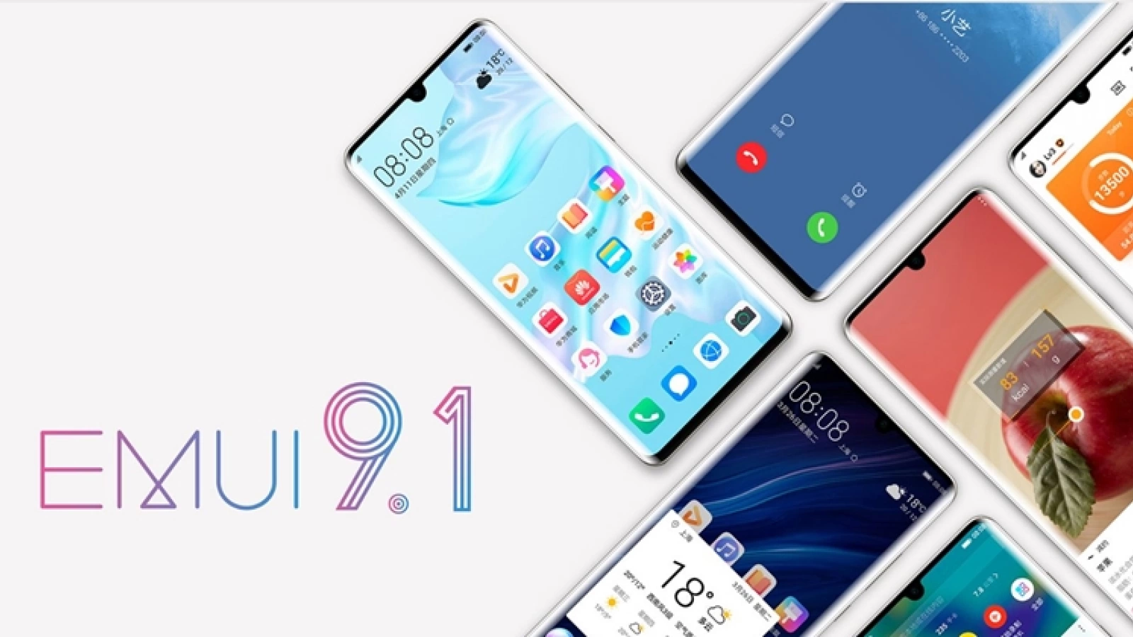 EMUI 9.1 va ajunge pe un număr de 49 terminale Huawei și Honor în perioada următoare; Iată lista