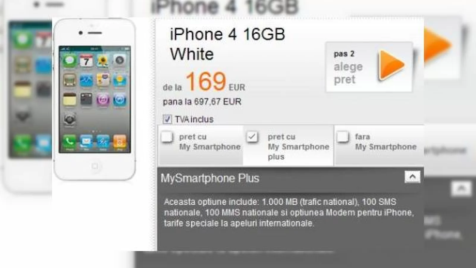 iPhone 4 alb - Orange versus Vodafone În "operațiunea Pantera Albă"