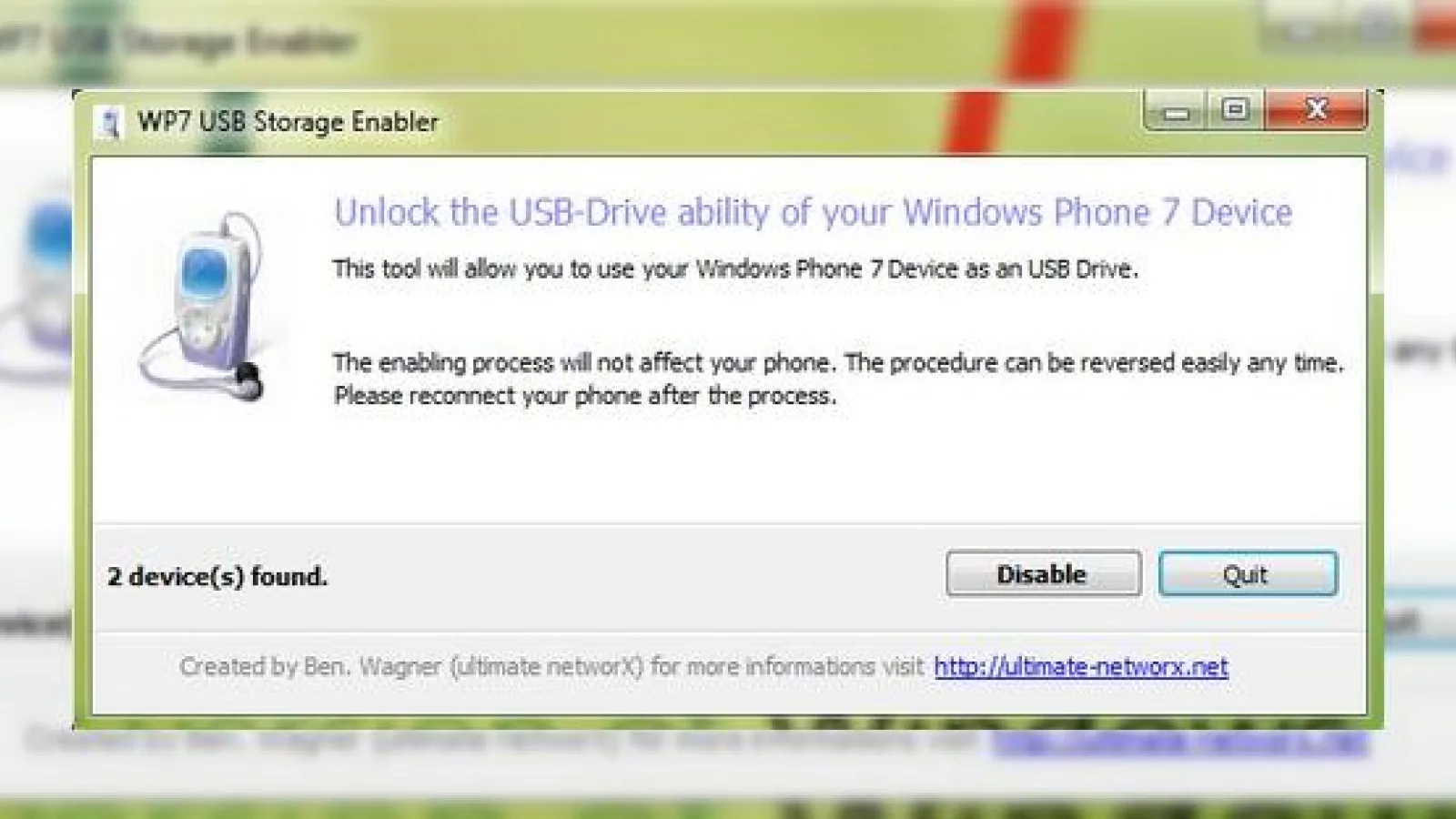 Telefoanele cu Windows Phone 7 devin acum stickuri USB printr-o aplicație specială
