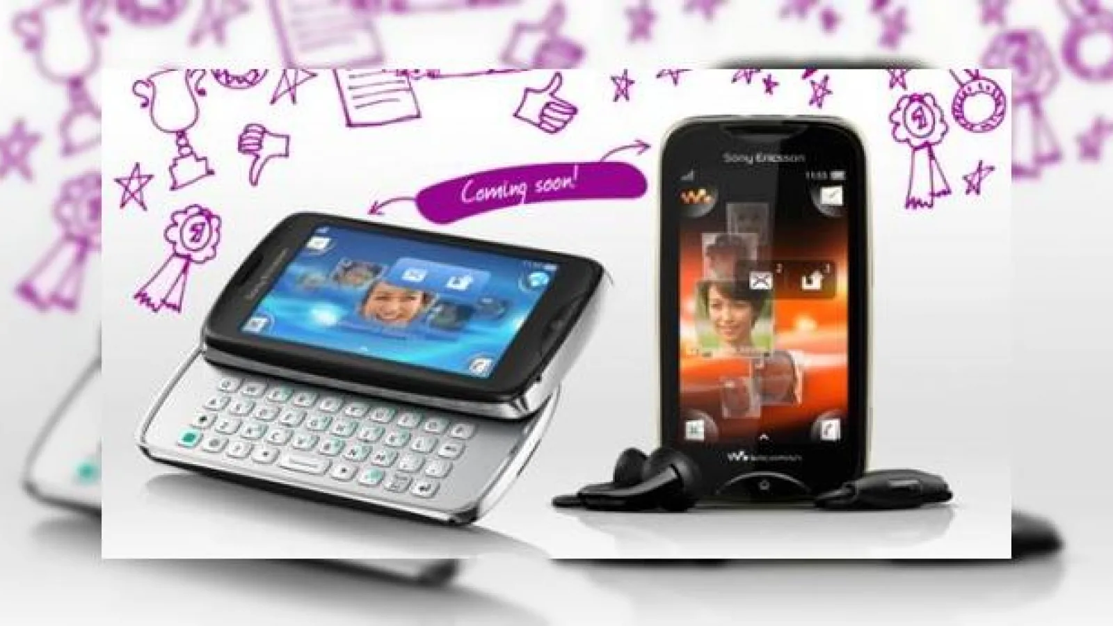Sony Ericsson prezintă două noi modele de telefoane midrange: Txt Pro și Mix Walkman