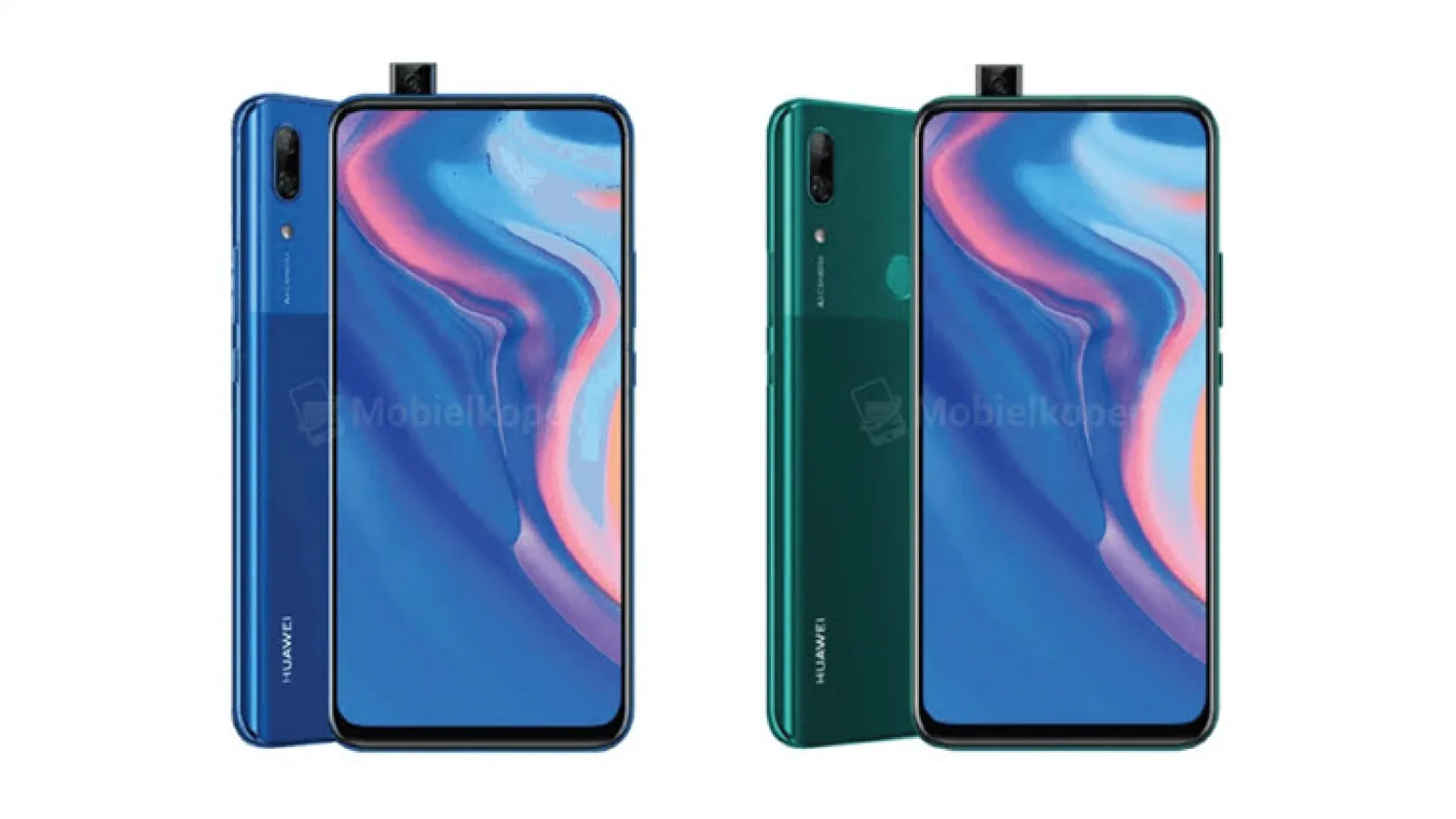 Huawei P Smart Z este primul telefon al chinezilor ce aduce cameră selfie pop-up; Iată-l în randări