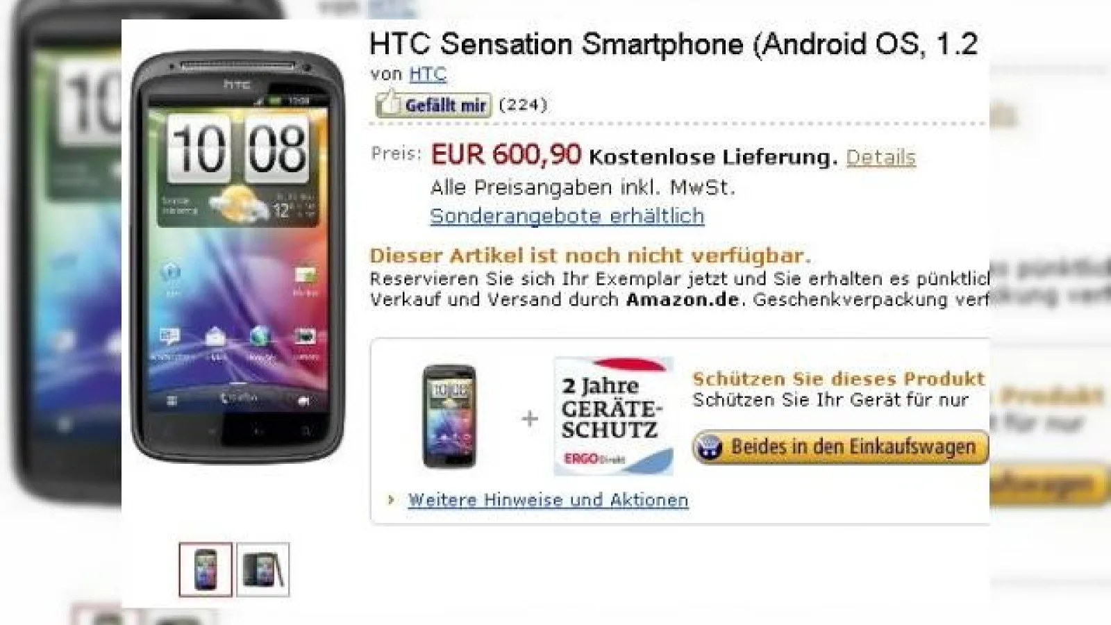HTC Sensation la preț de 600 de euro la liber În Europa! România, gata de lansare?