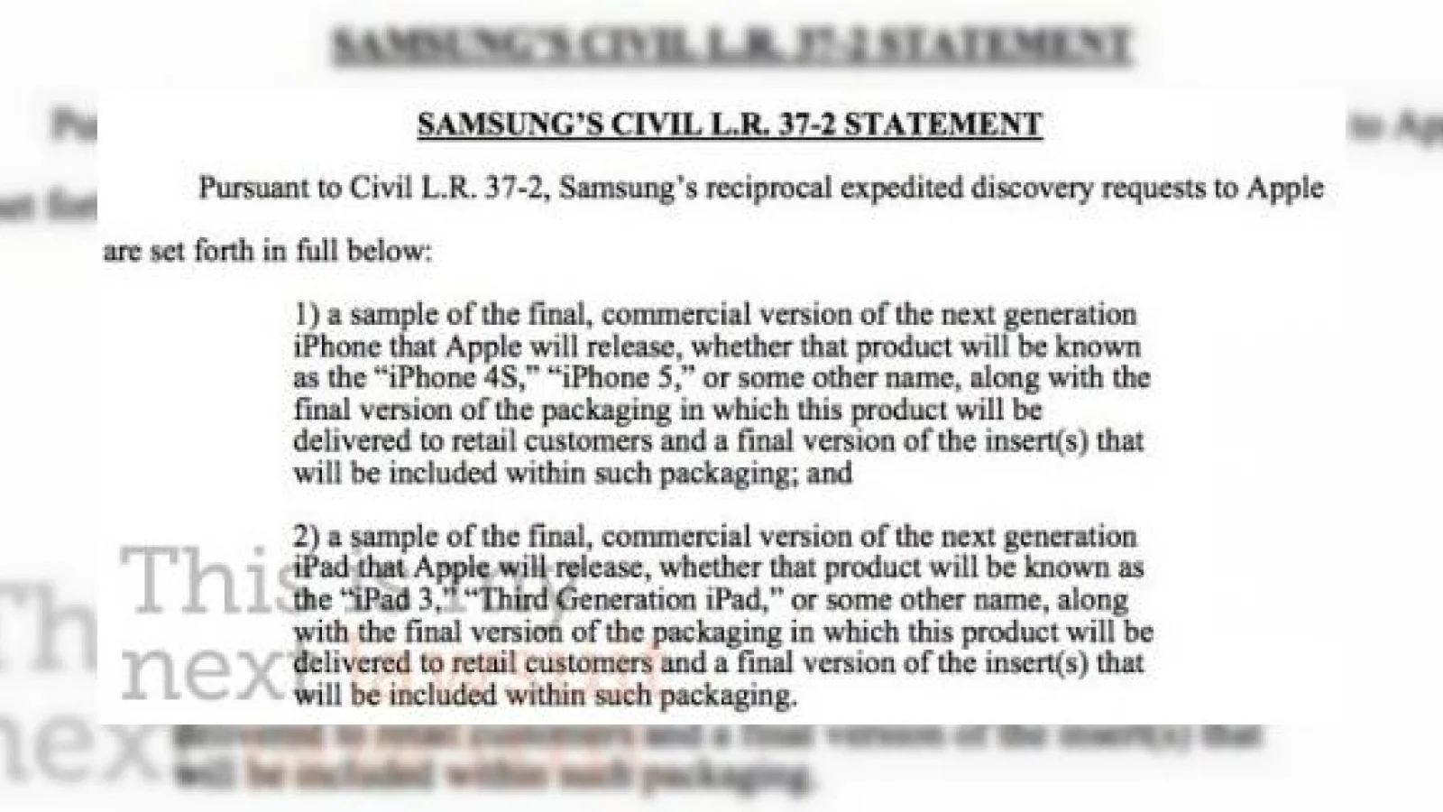 iPad 3 și iPhone 5 debutează oficial În birourile Samsung? Compania asiatică Își cere drepturile!
