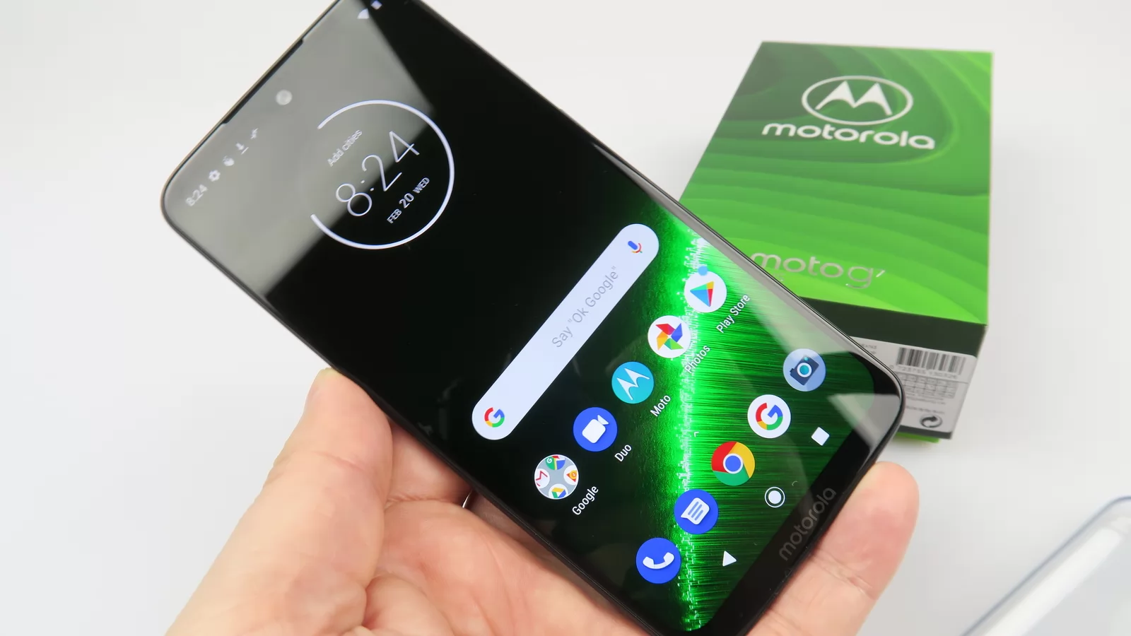 Motorola Moto G7 Plus: Autonomie satisfăcătoare în cazul bateriei, FULGER la încărcare