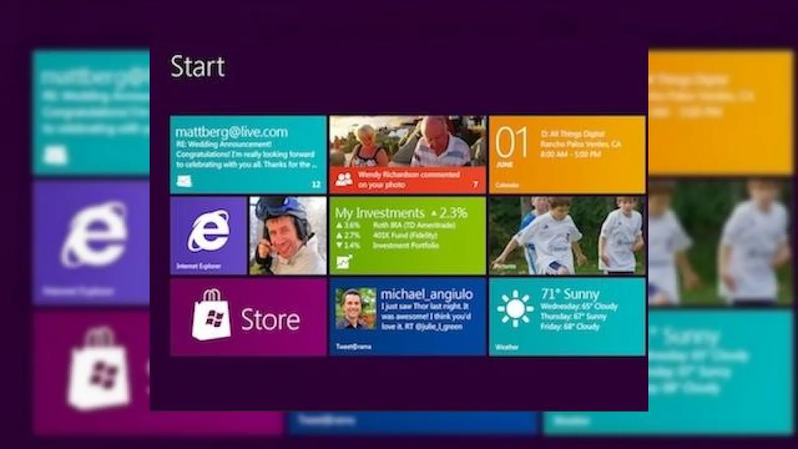 Windows 8 Într-o primă privire de ansamblu - inspirat de Windows Phone 7 și foarte personalizat (Video)
