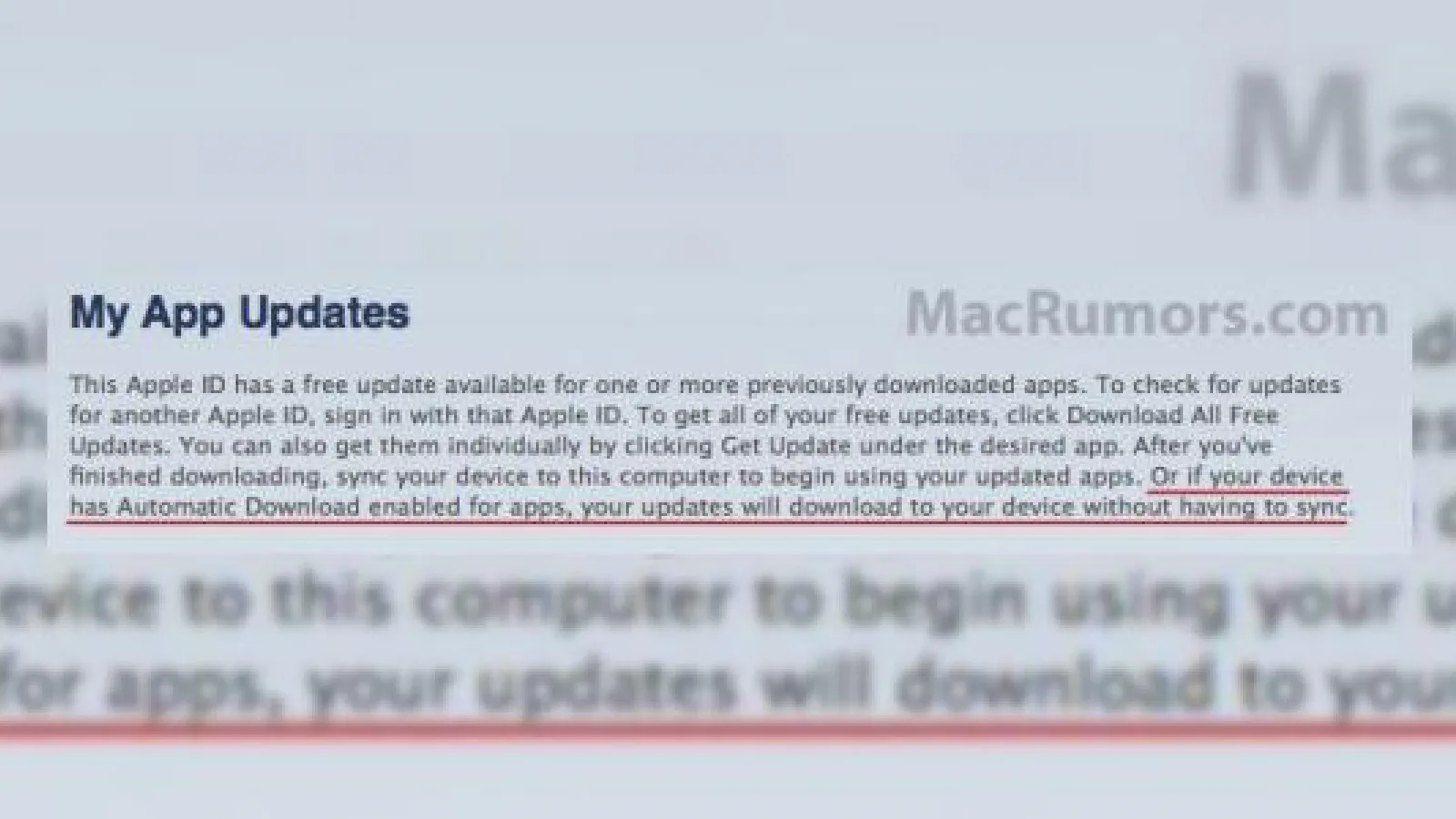 iTunes dezvăluie din greșeală o funcție a lui iOS 5: sincronizarea automată a aplicațiilor
