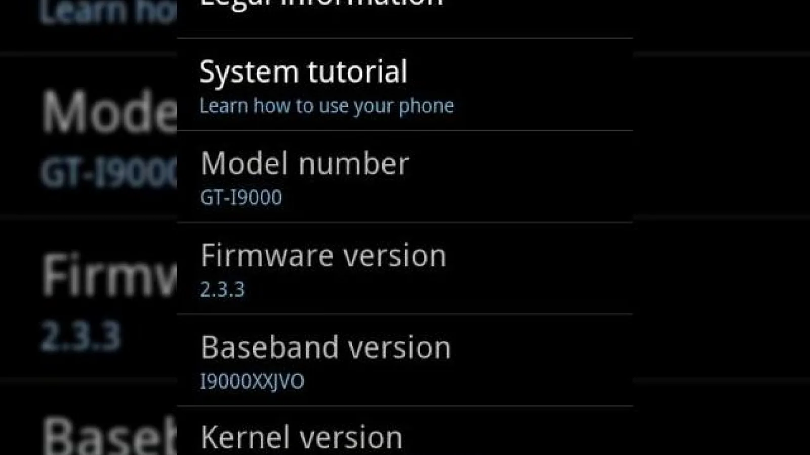 Samsung Galaxy S primește Android 2.3.3 prin Kies (oficial)