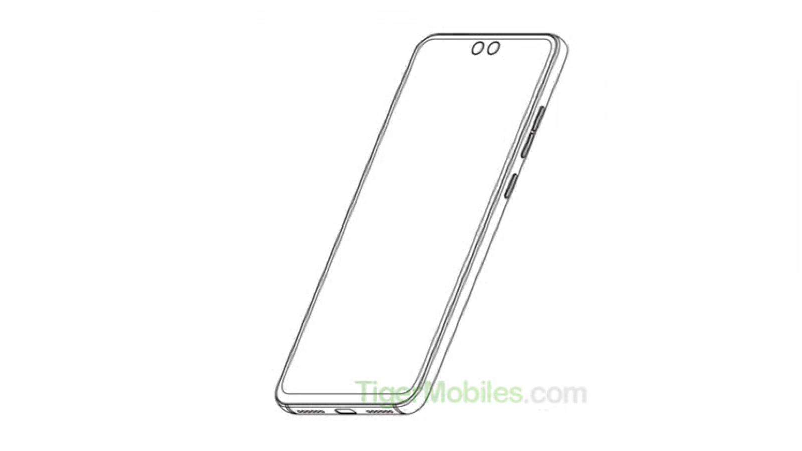 ZTE brevetează un smartphone cu două decupaje bulină în ecran, asociate unei camere selfie duale