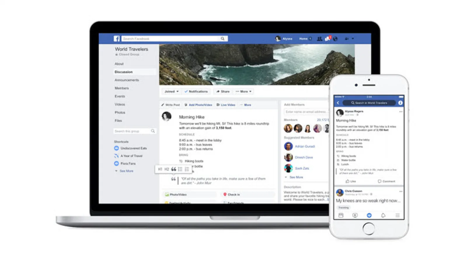 Funcția de formatare a textului pe Facebook își face apariția și în România; Momentan doar în postările de pe Grupuri