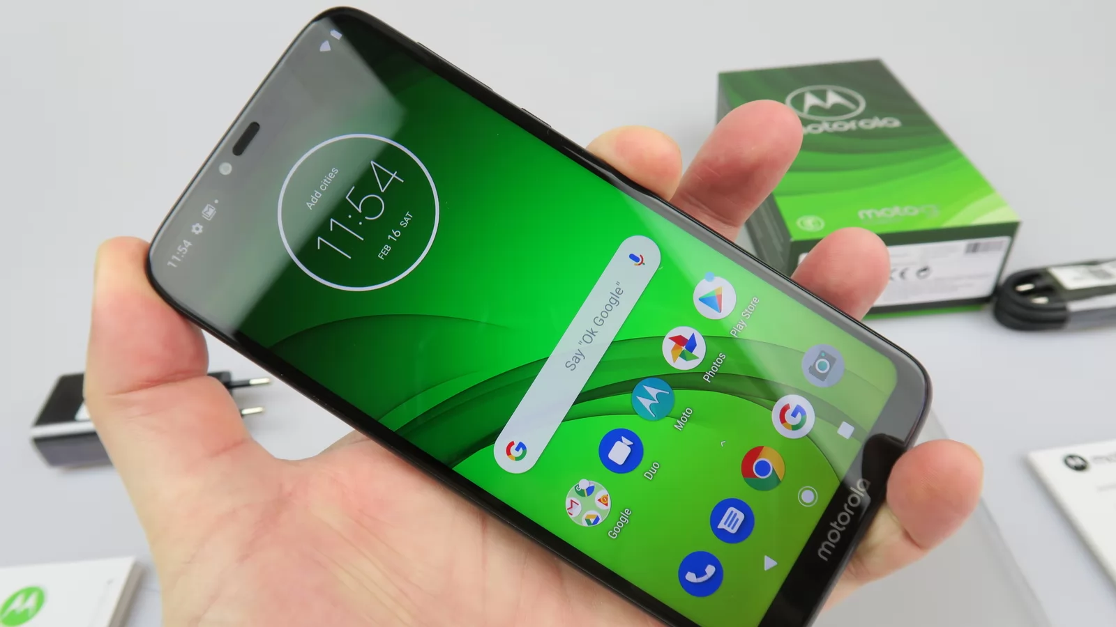Motorola Moto G7 Power: Hardware de battery phone şi atât