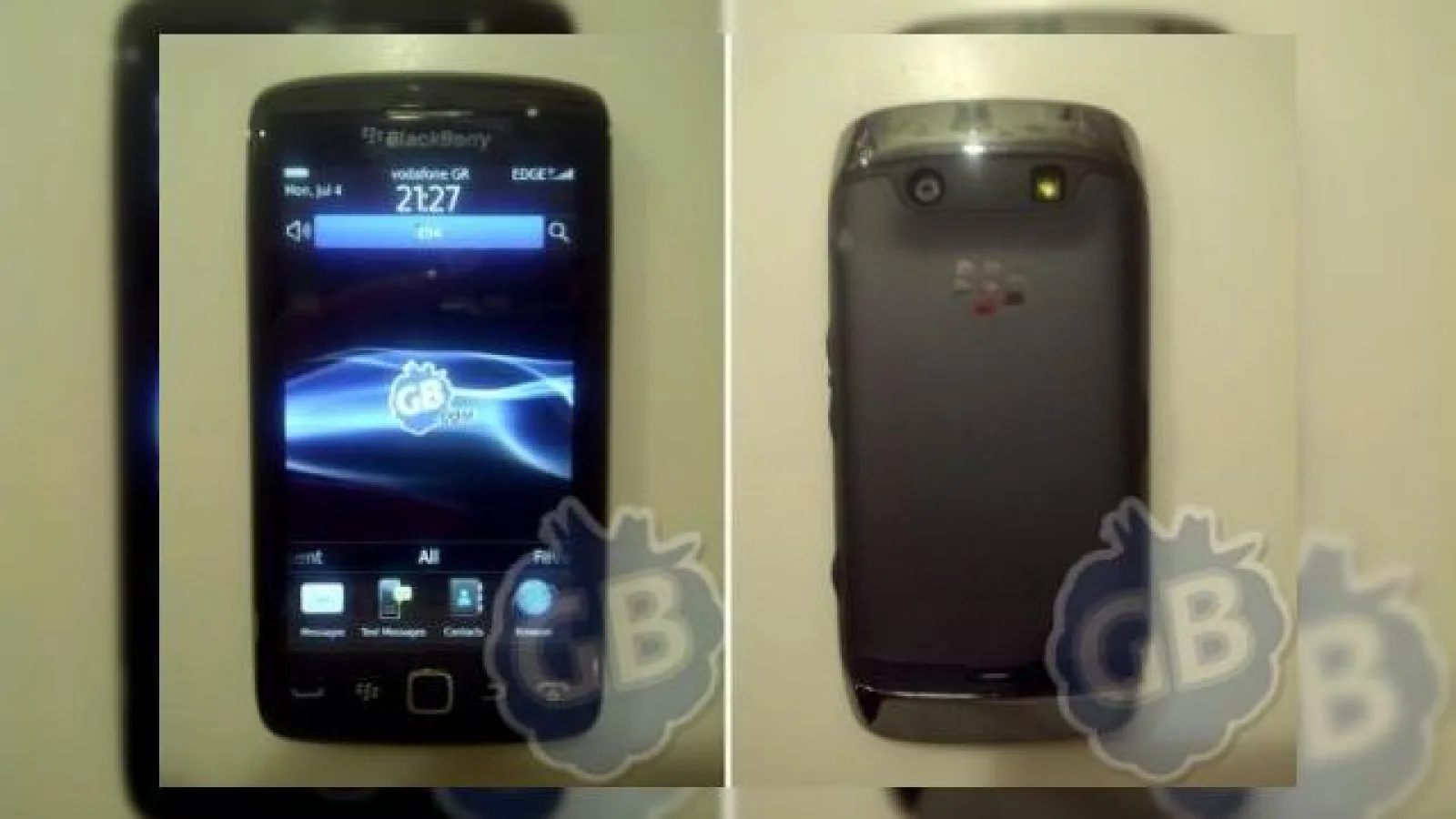 BlackBerry Touch 9860 Monza/Monaco, cu un pas mai aproape de QNX OS - surprins rulând BB7