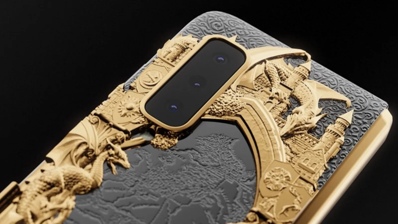 Samsung Galaxy Fold primeşte ediţie Game of Thrones, acoperită cu materiale preţioase de către firma Caviar