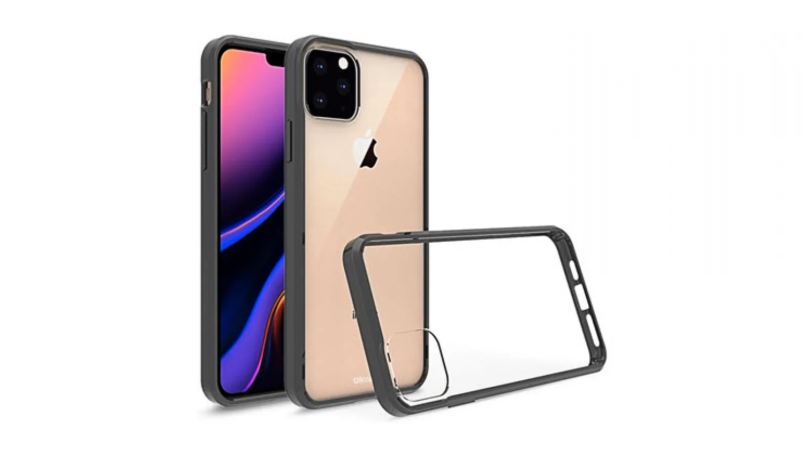 iPhone XI Max are designul detaliat de noi imagini cu huse Olixar; Vine cu breton mai mic