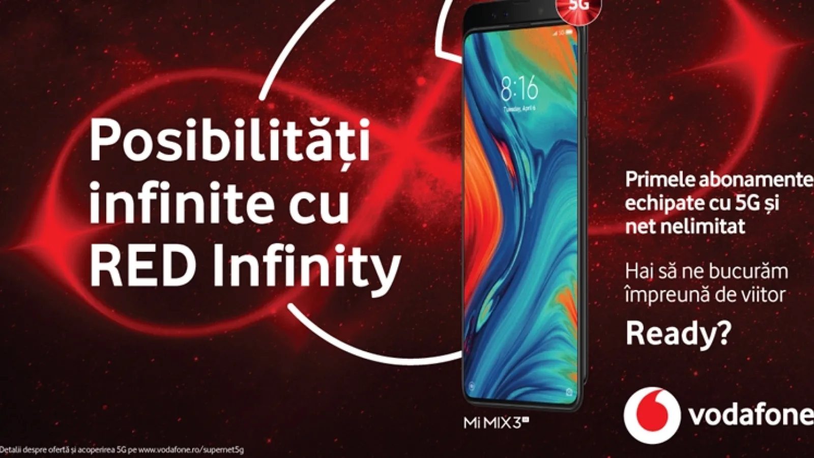 Vodafone România anunţă primele abonamente 5G cu trafic de date nelimitat; Iată cât costă un abonament și ce telefon inaugurează oferta