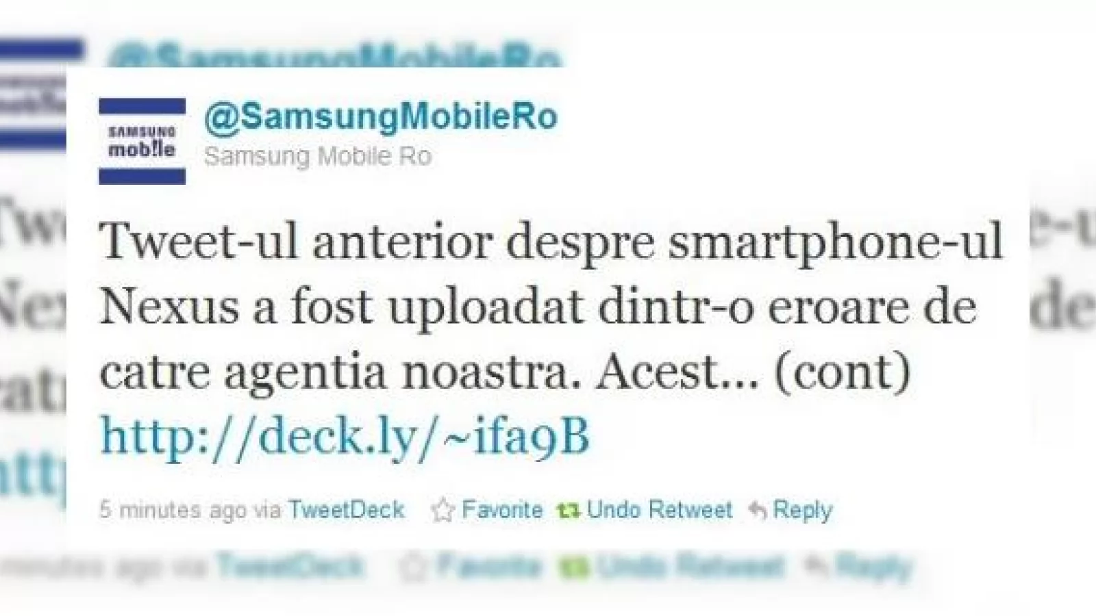 Nexus 3 vine de la Samsung - confirmarea oficială