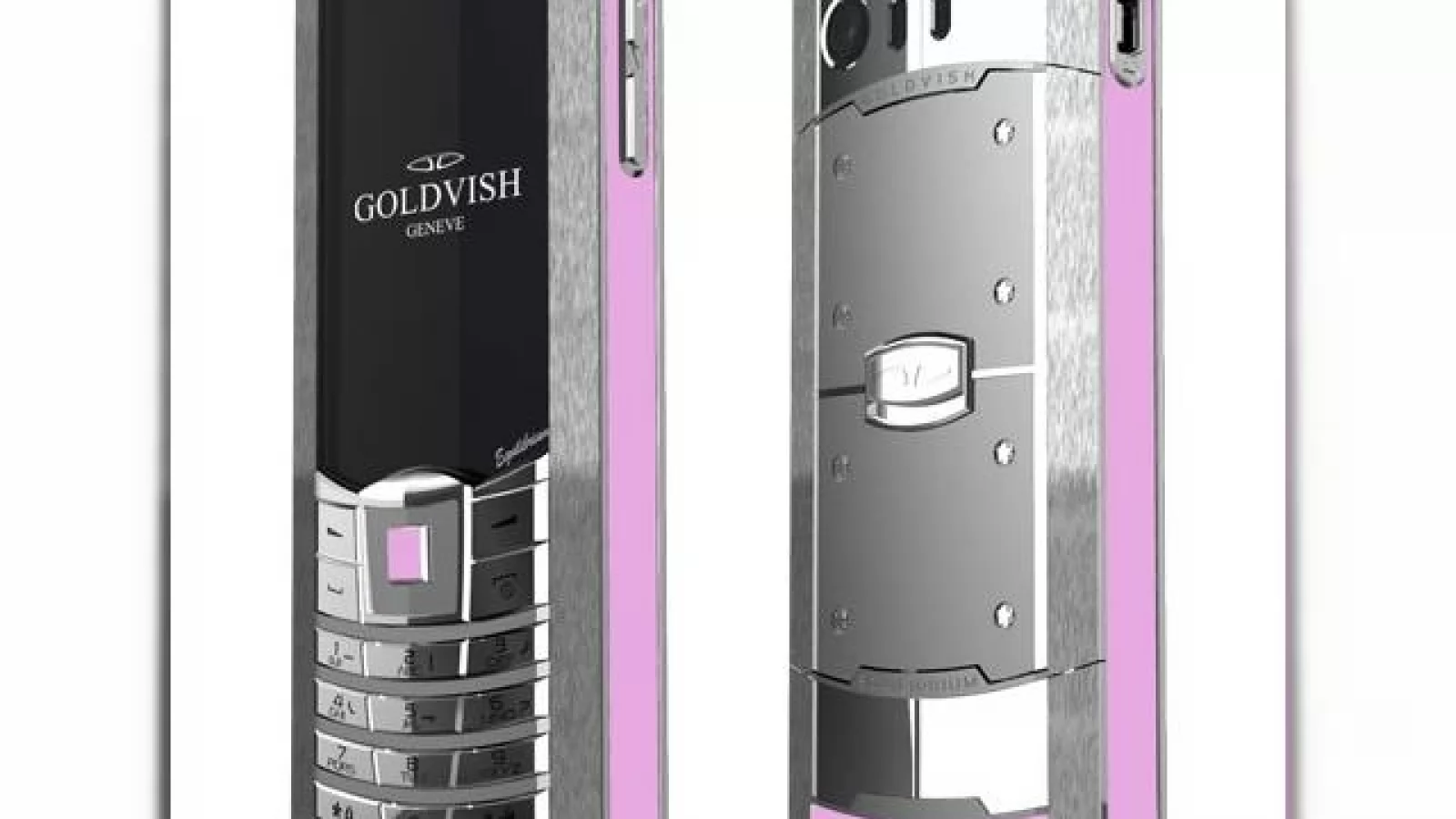 Telefon dual SIM de lux - Goldvish Equilibrium, placat cu aur și platină