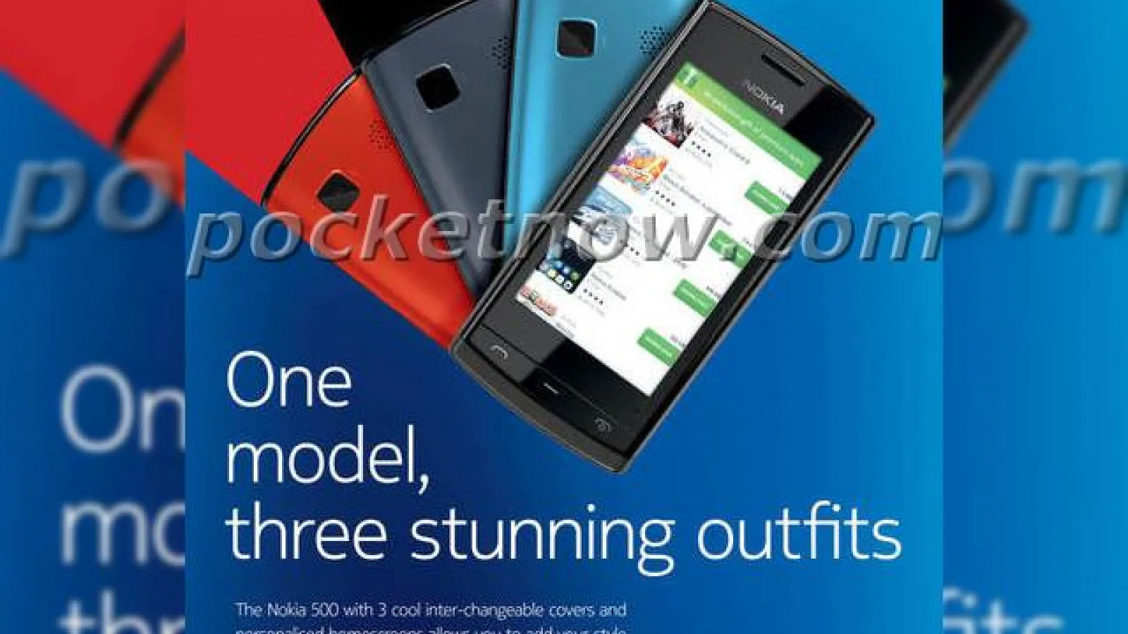 Nokia 500 Fate În noi imagini oficiale, ce indică o lansare apropiată