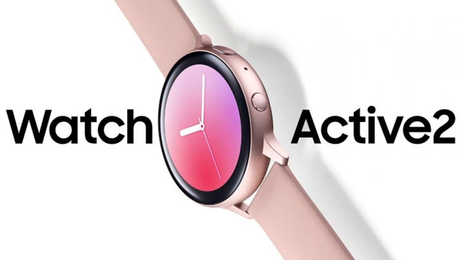 Samsung Galaxy Watch Active 2 ni se prezintă într-o randare detaliată; De această dată pe o nuanță de roz
