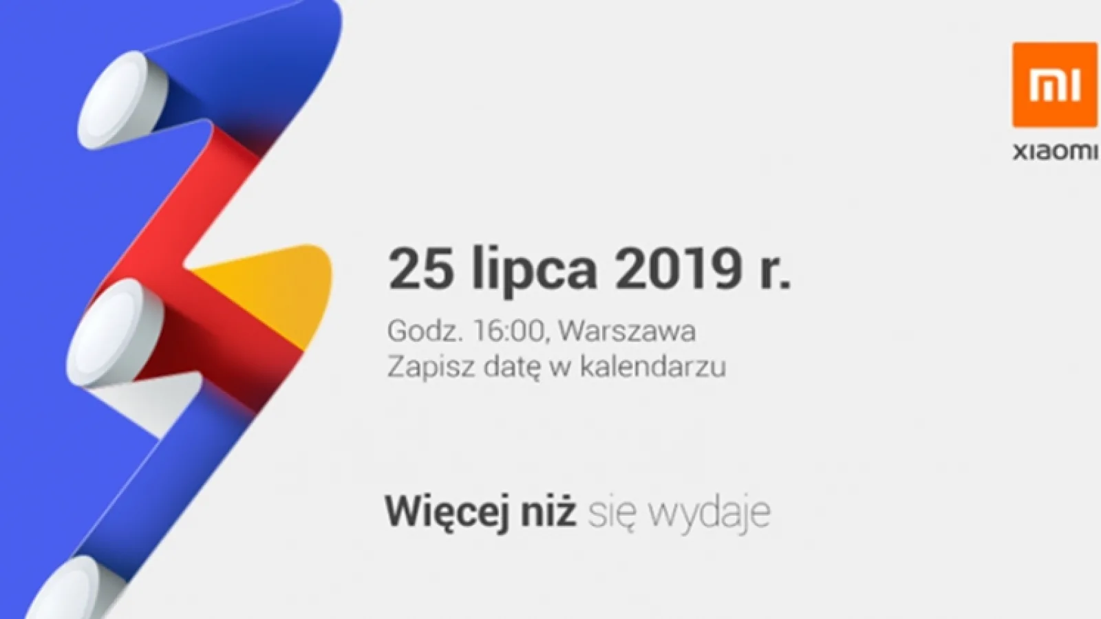 Xiaomi Mi A3 se lansează pe data de 25 iulie în Polonia; Va avea și o variantă Lite