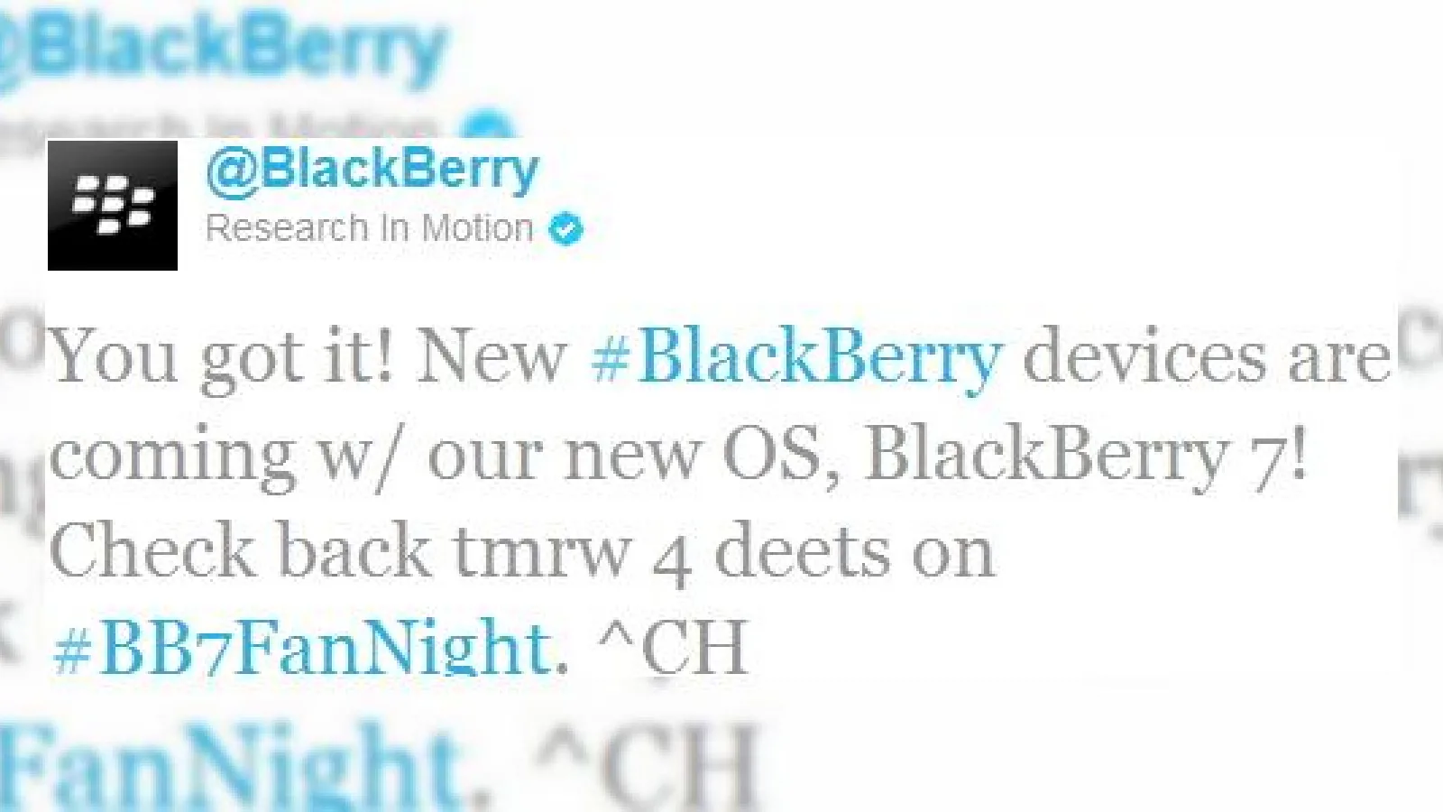 BlackBerry, ofensivă la baionetă; Canadienii anunță mâine o serie de terminale cu noua versiune de OS, BlackBerry OS 7