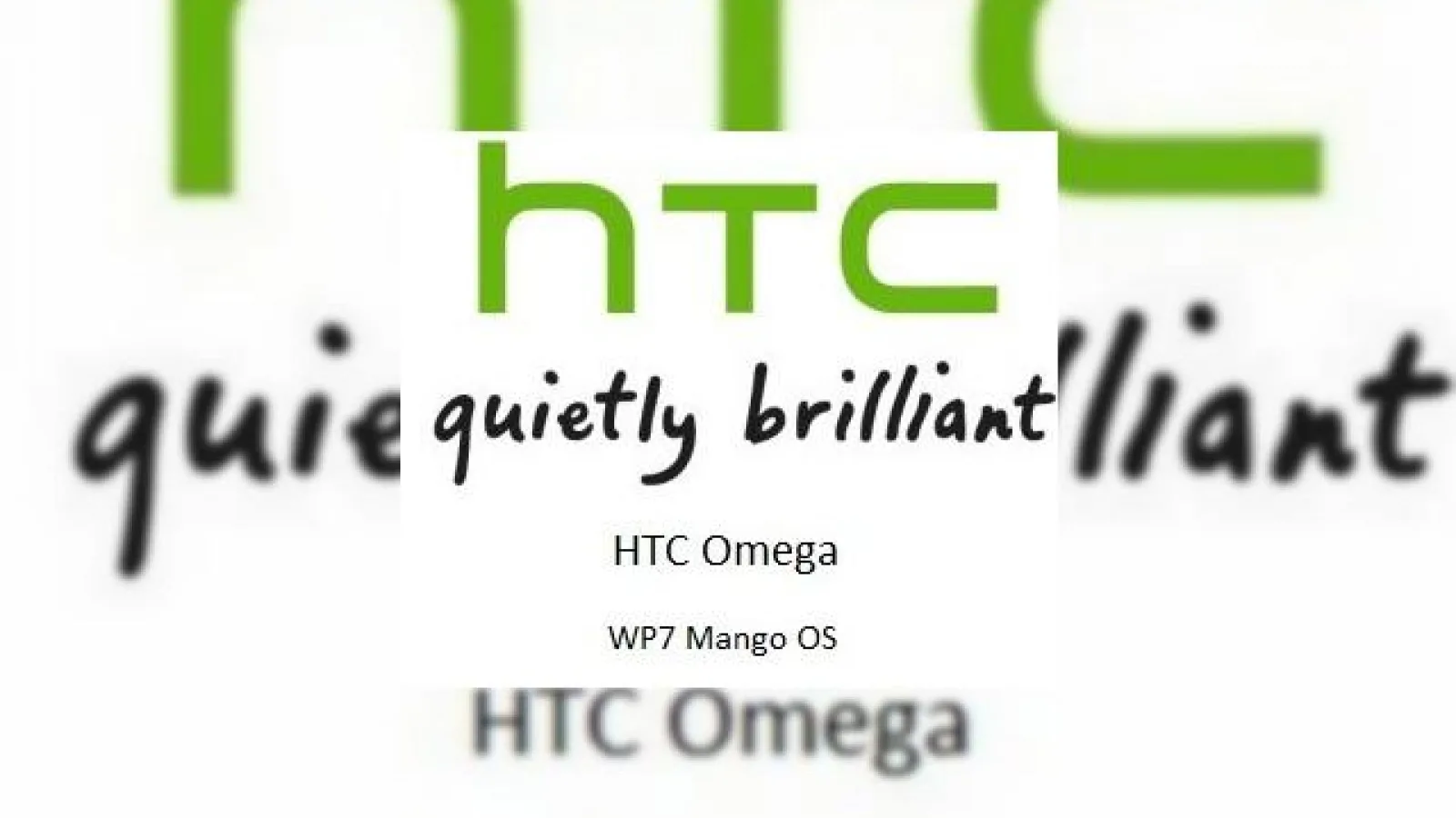 HTC Omega, urmașul lui HTC 7 Mozart, acum și cu o listă completă de specificații