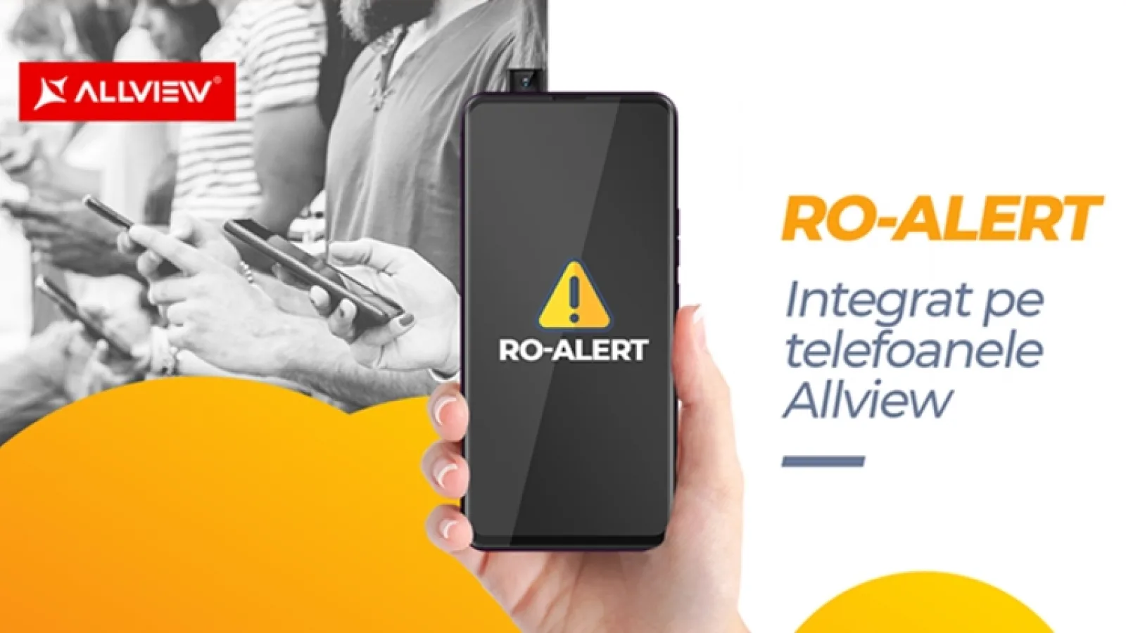 Allview anunță integrarea sistemului Ro-Alert pe toate telefoanele lansate în portofoliul său, din 2018 și până în prezent