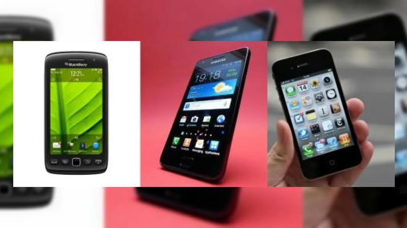 BlackBerry Torch 9860 vs Samsung Galaxy S II vs iPhone 4 - comparativ hardware