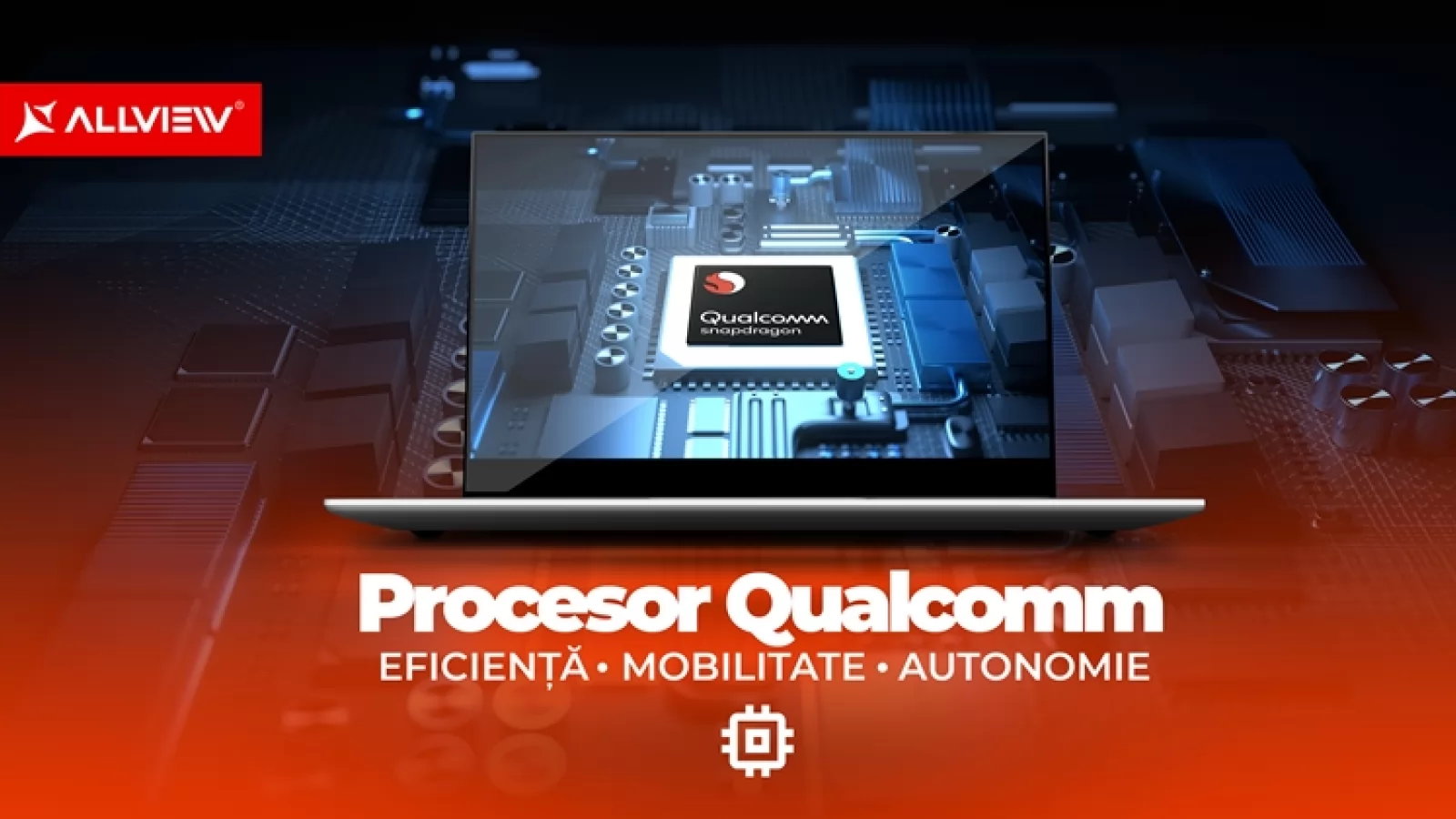 Allview pregătește lansarea unui notebook cu procesor Qualcomm la bord, destinat celor aflați mereu în mișcare