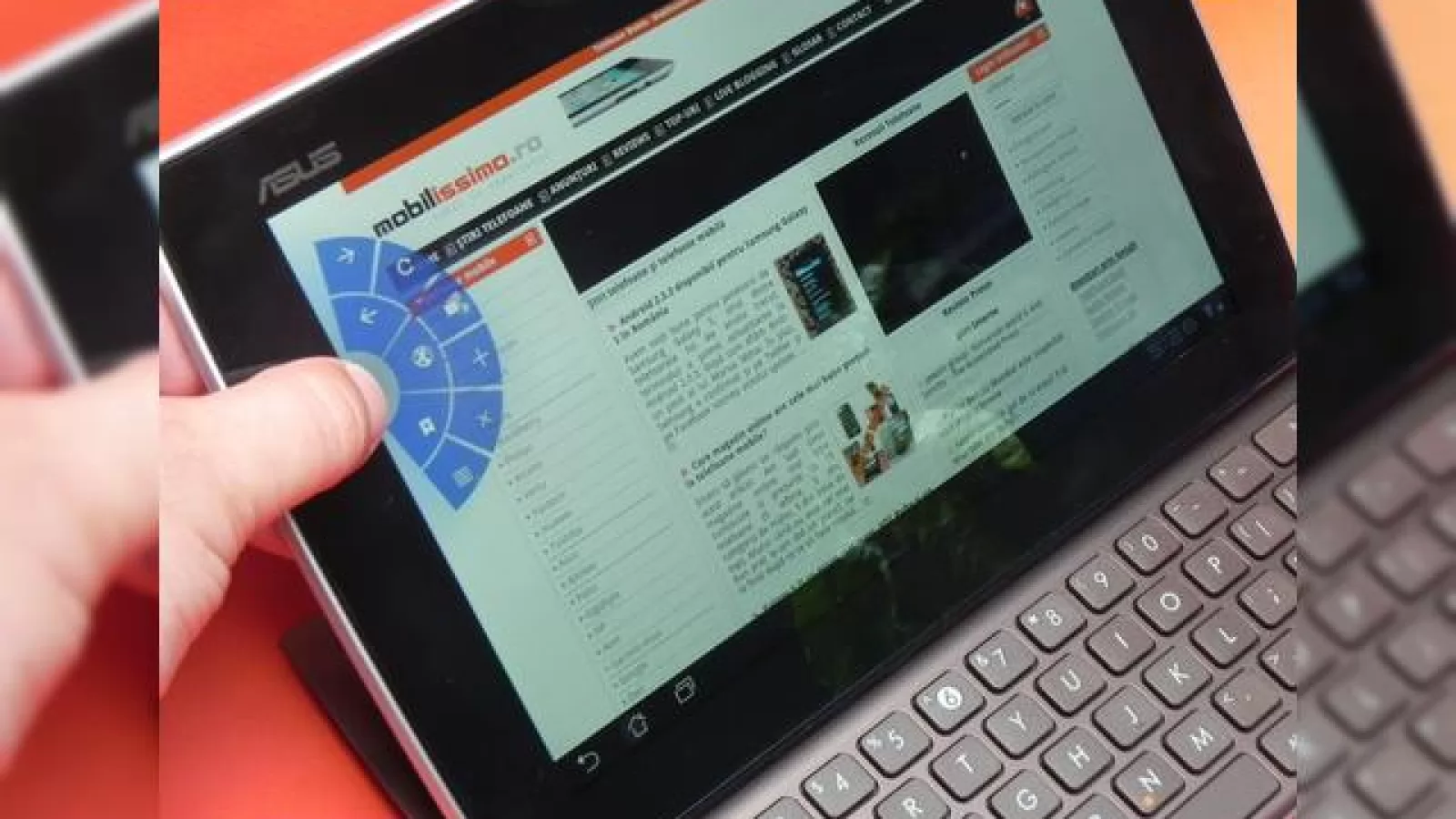 Review ASUS Eee Pad Slider - ce are un kilogram greutate și te Însoțește oriunde? (Video)