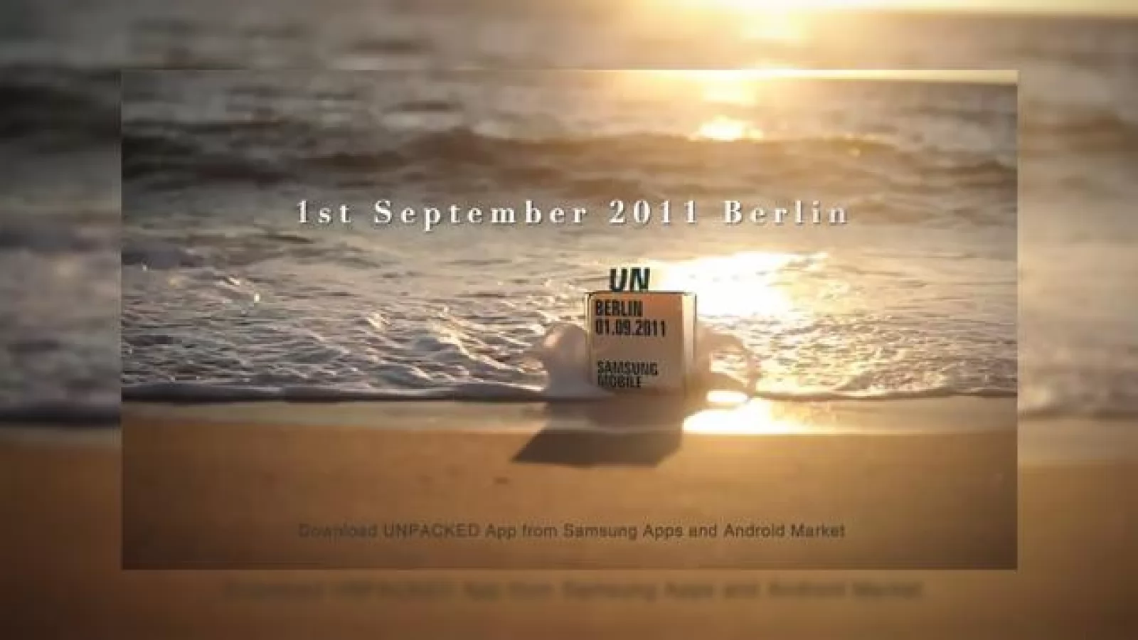 Primul teaser pentru telefonul Samsung cu ecran HD și Ice Cream Sandwich - iată-l (Video)