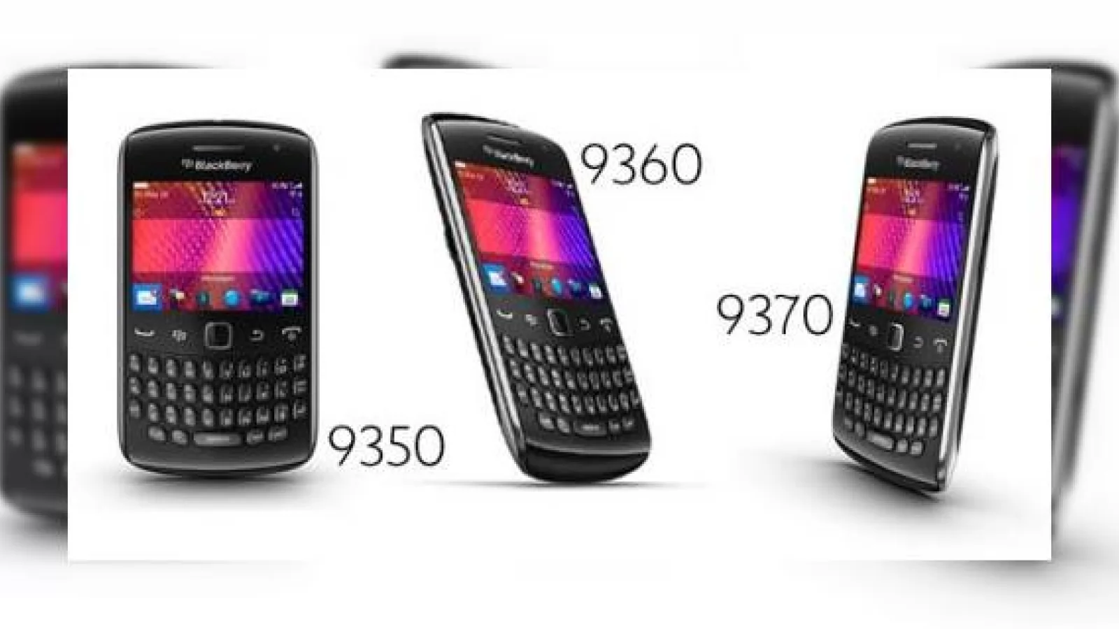 Trei noi BlackBerry-uri anunțate oficial: Curve 9350, 9360 și 9370