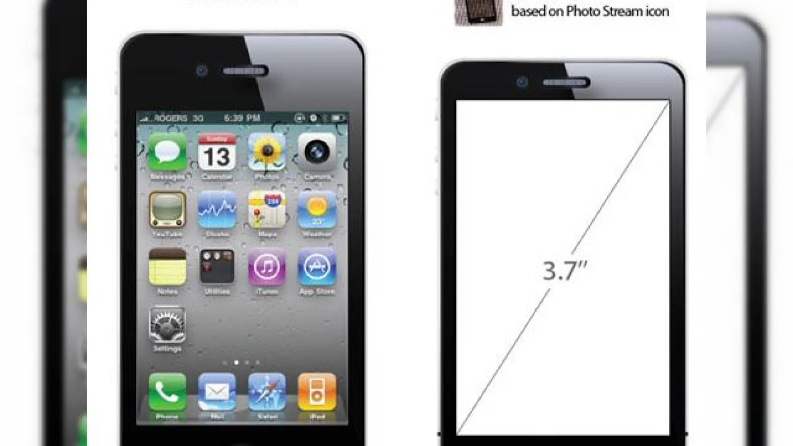 iPhone 5 ni se dezvăluie prin iconul din cel mai nou beta Photostream - un terminal cu ecran mai mare?